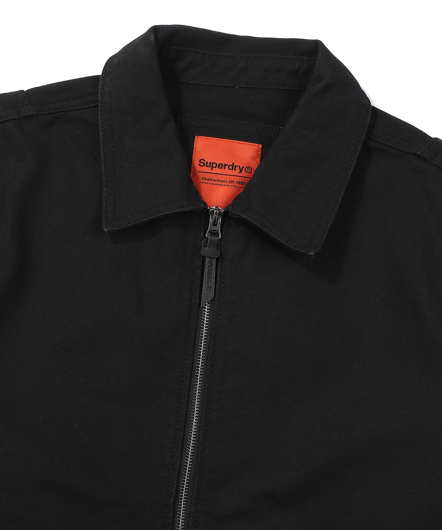 COTTON COLLAR JACKET BLACK SDUJWDO03 KBLK 3