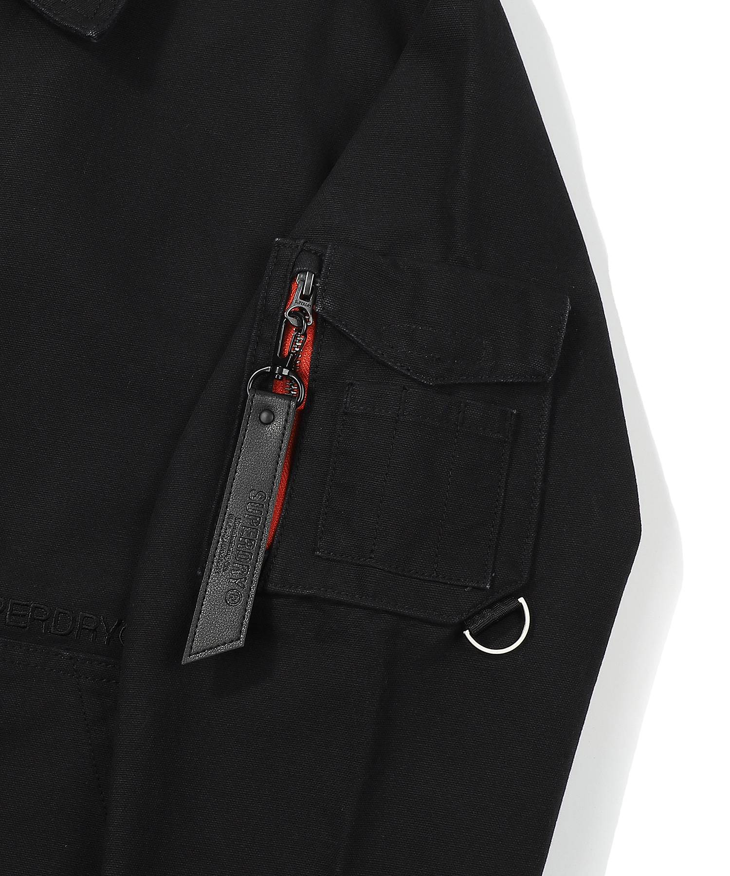 COTTON COLLAR JACKET BLACK SDUJWDO03 KBLK 4