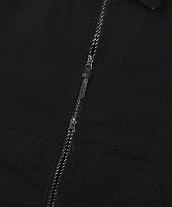 COTTON COLLAR JACKET BLACK SDUJWDO03 KBLK 5