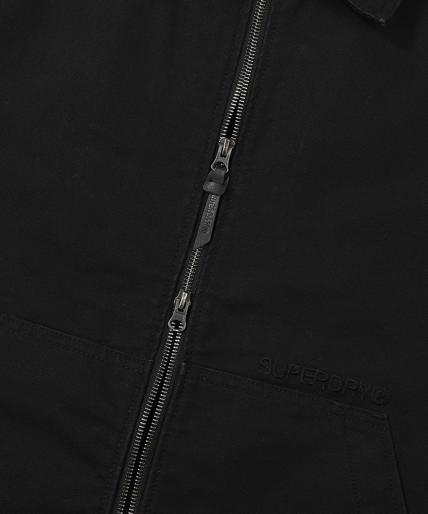 COTTON COLLAR JACKET BLACK SDUJWDO03 KBLK 5