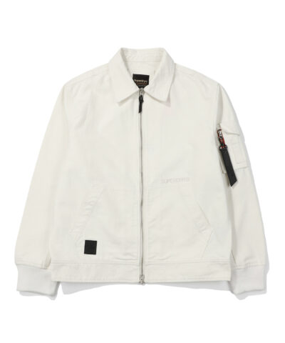 COTTON COLLAR JACKET IVORY SDUJWDO03 KIVR 1