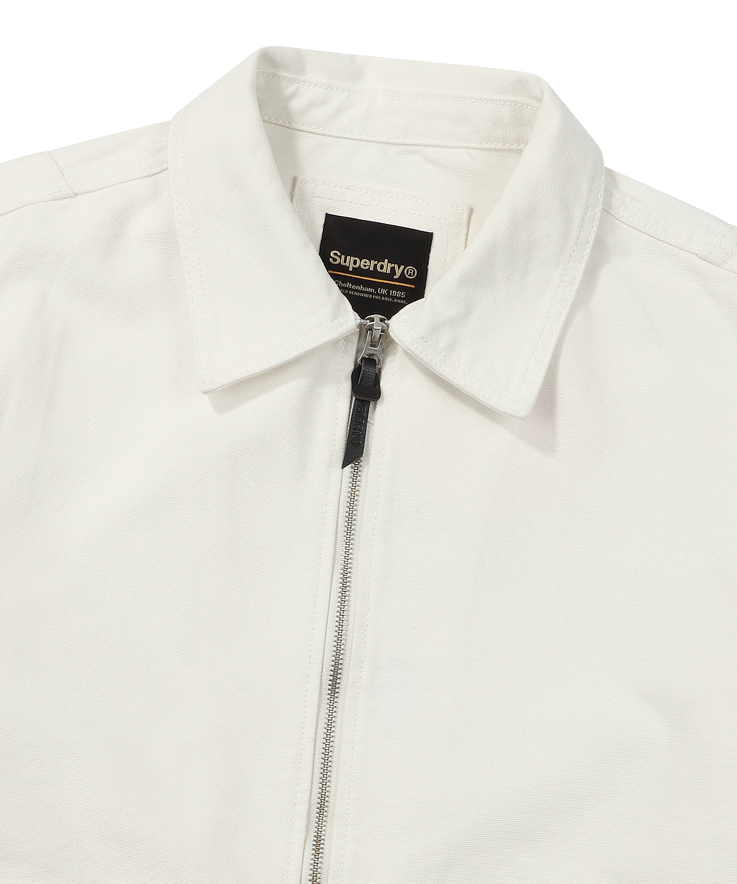 COTTON COLLAR JACKET IVORY SDUJWDO03 KIVR 3