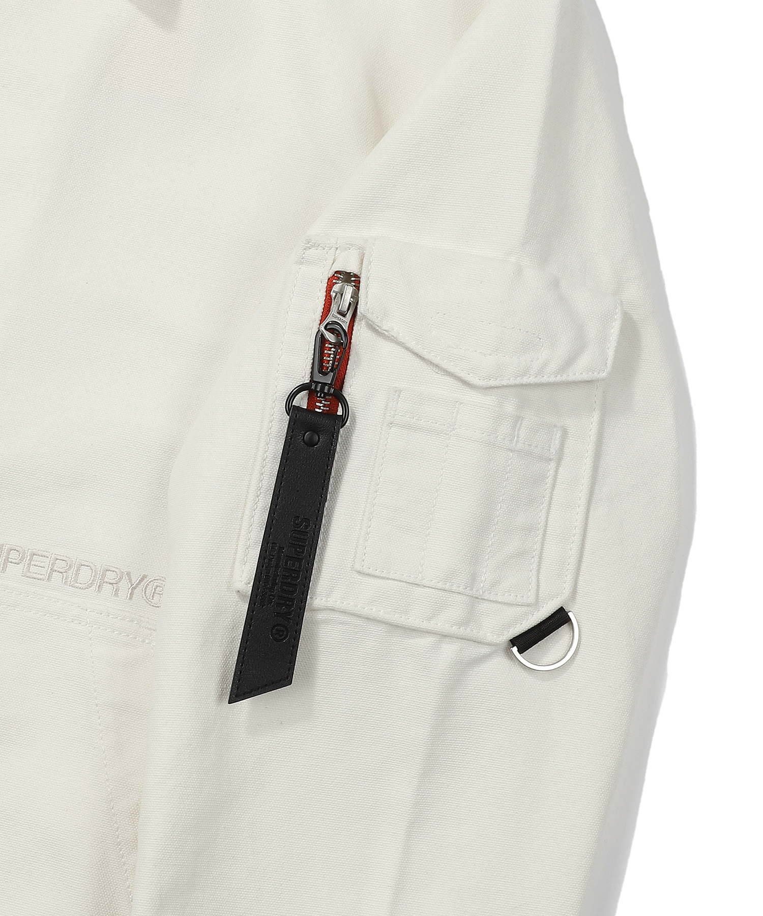 COTTON COLLAR JACKET IVORY SDUJWDO03 KIVR 4