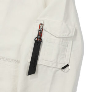 COTTON COLLAR JACKET IVORY SDUJWDO03 KIVR 4