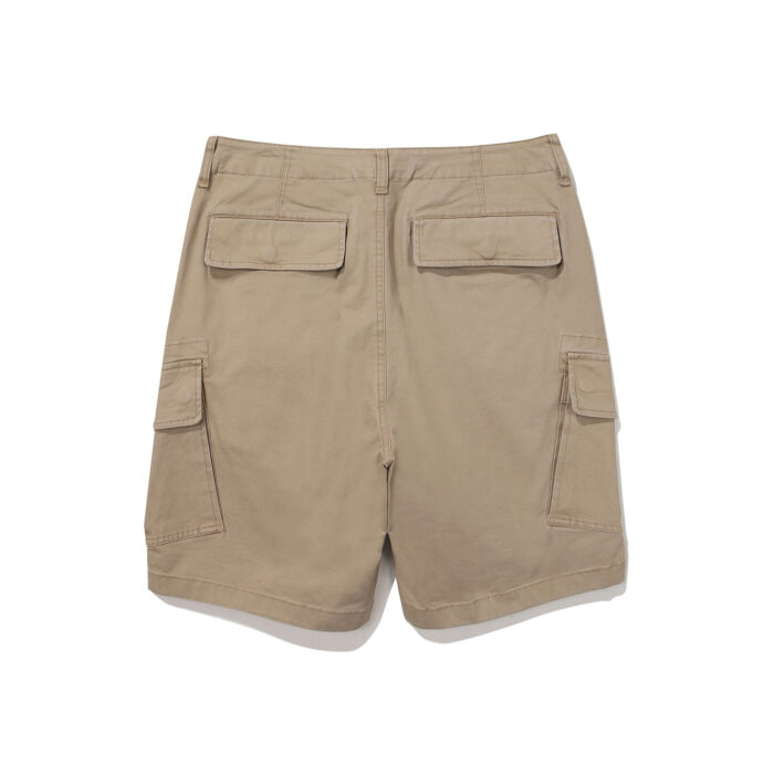 COTTON CORE CARGO SHORTS BEIGE SDMSODO02 KBEG 2