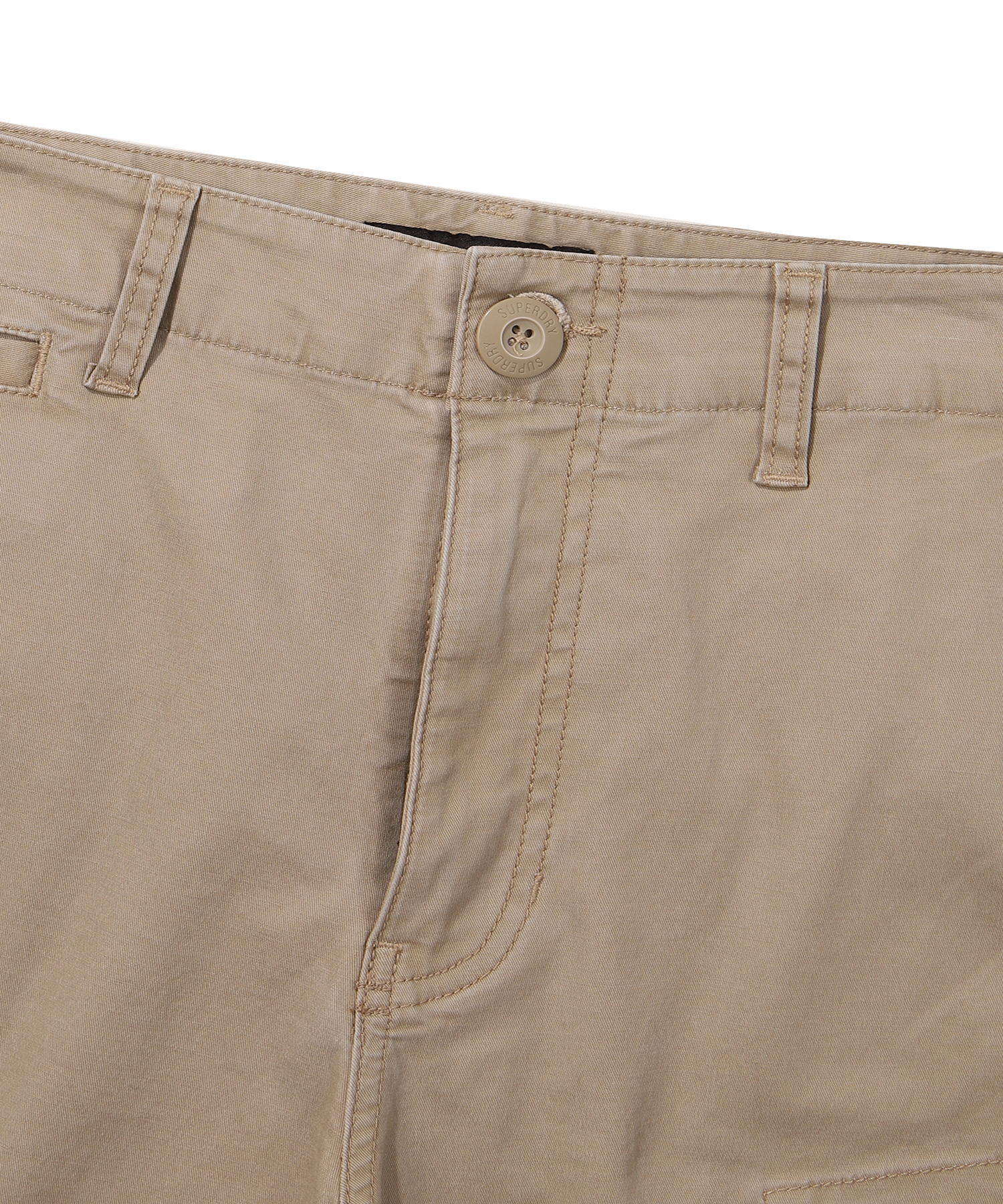 COTTON CORE CARGO SHORTS BEIGE SDMSODO02 KBEG 3