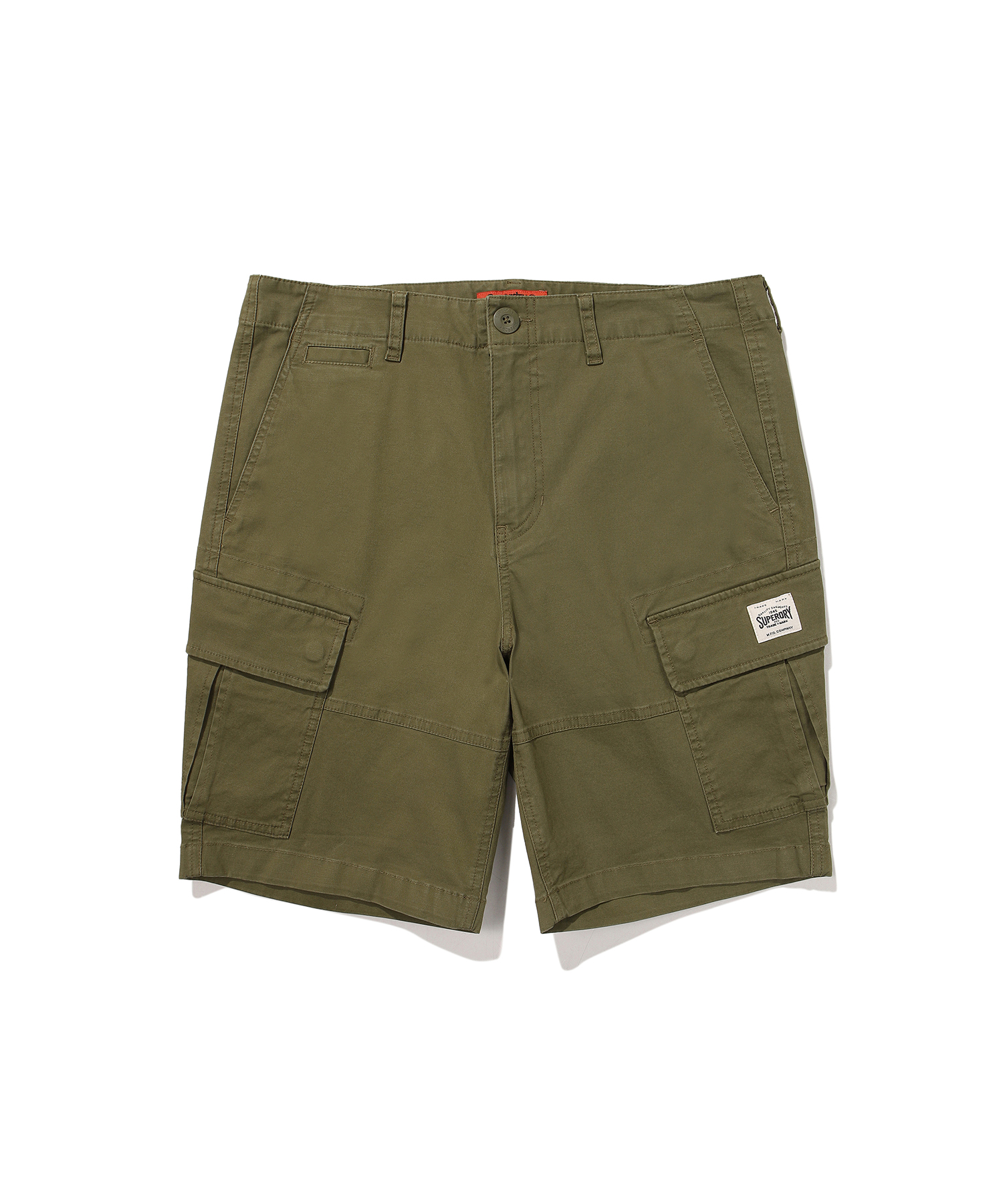 COTTON CORE CARGO SHORTS KHAKI SDMSODO02 KKHK 1