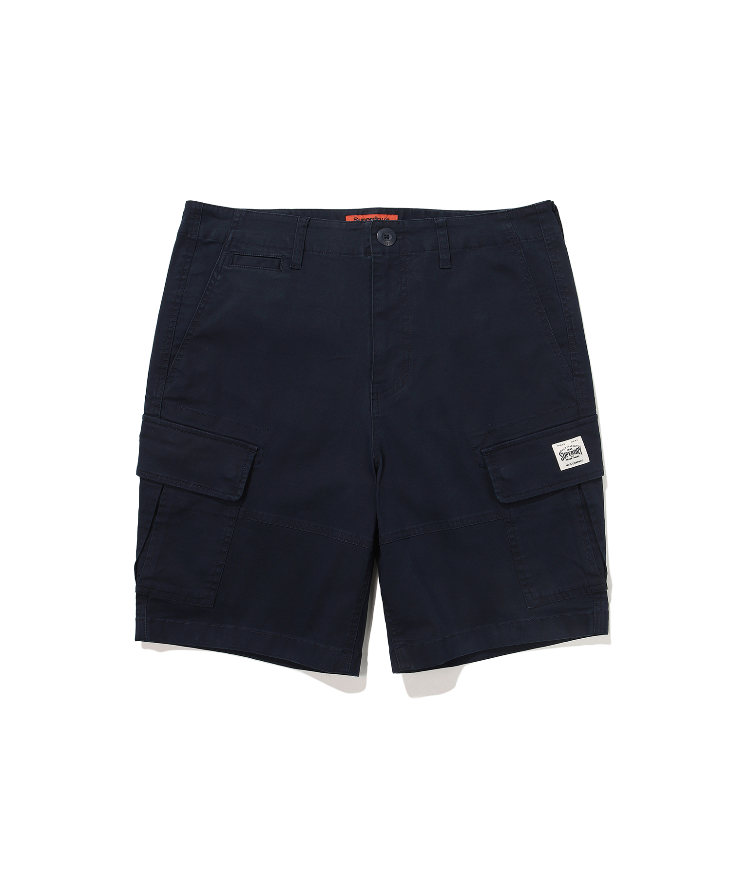 COTTON CORE CARGO SHORTS NAVY SDMSODO02 KNVY 1
