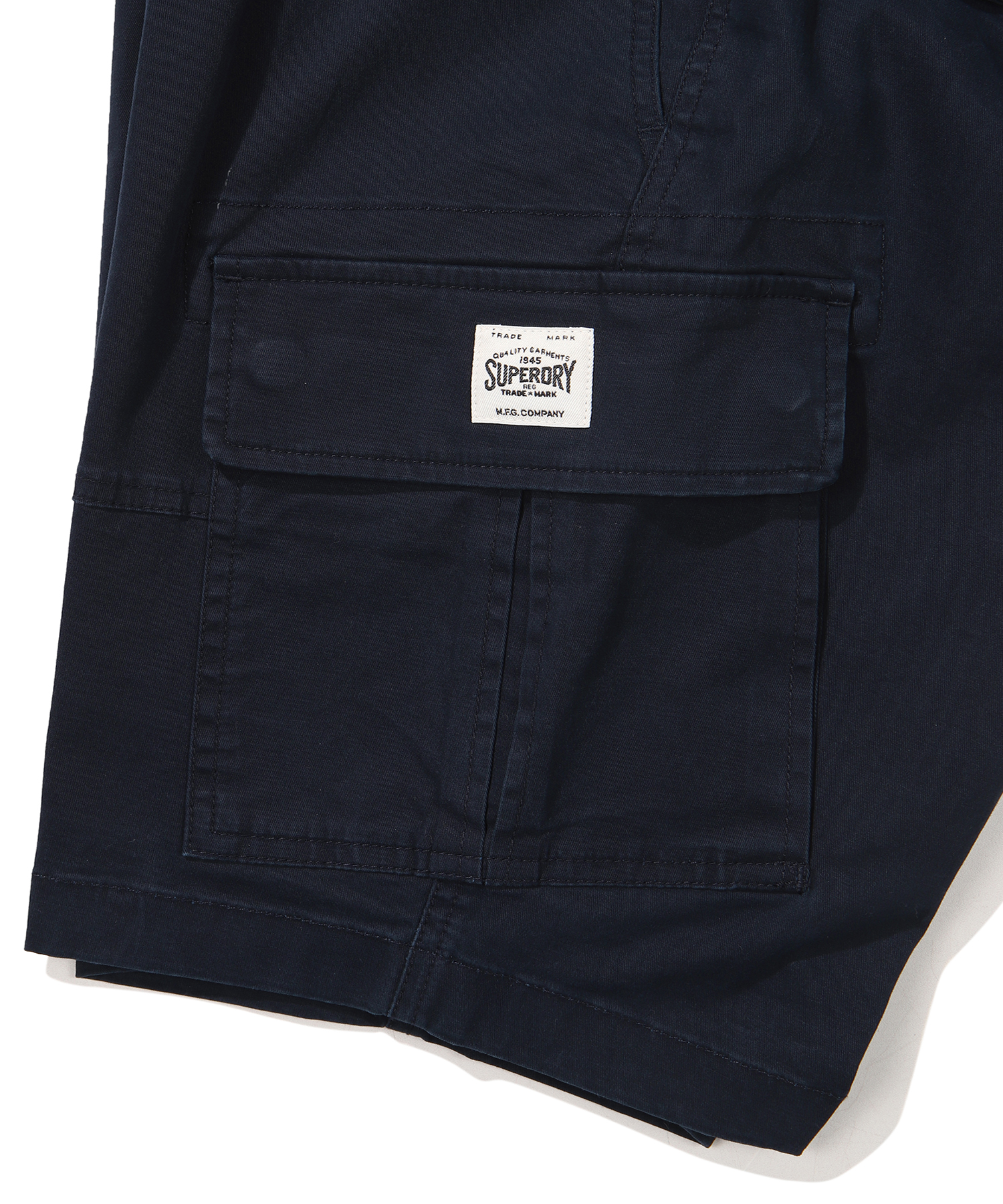 COTTON CORE CARGO SHORTS NAVY SDMSODO02 KNVY 4