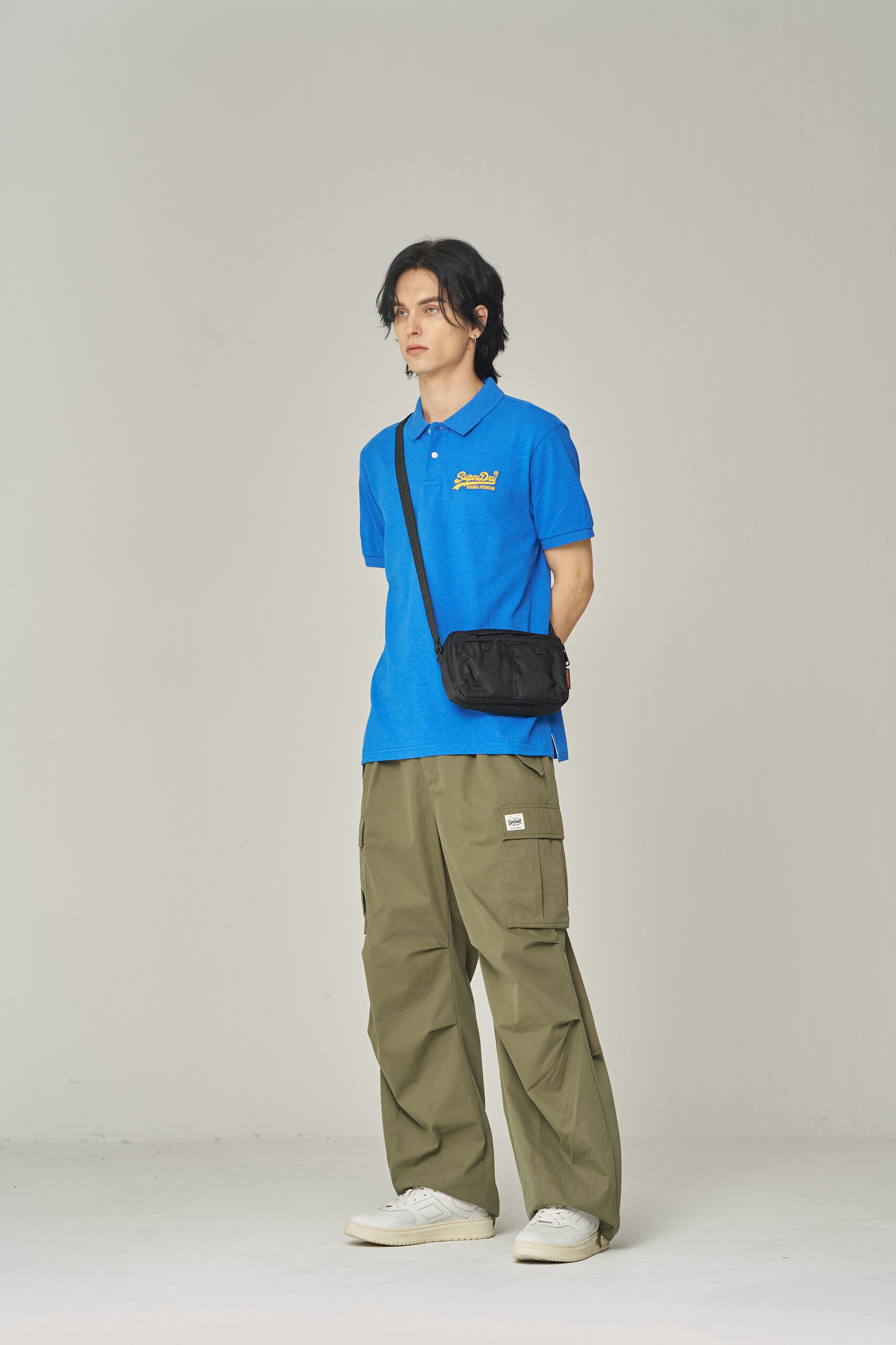 CROSS SHOULDER BAG BLACK SDMABDO05 KBLK 1