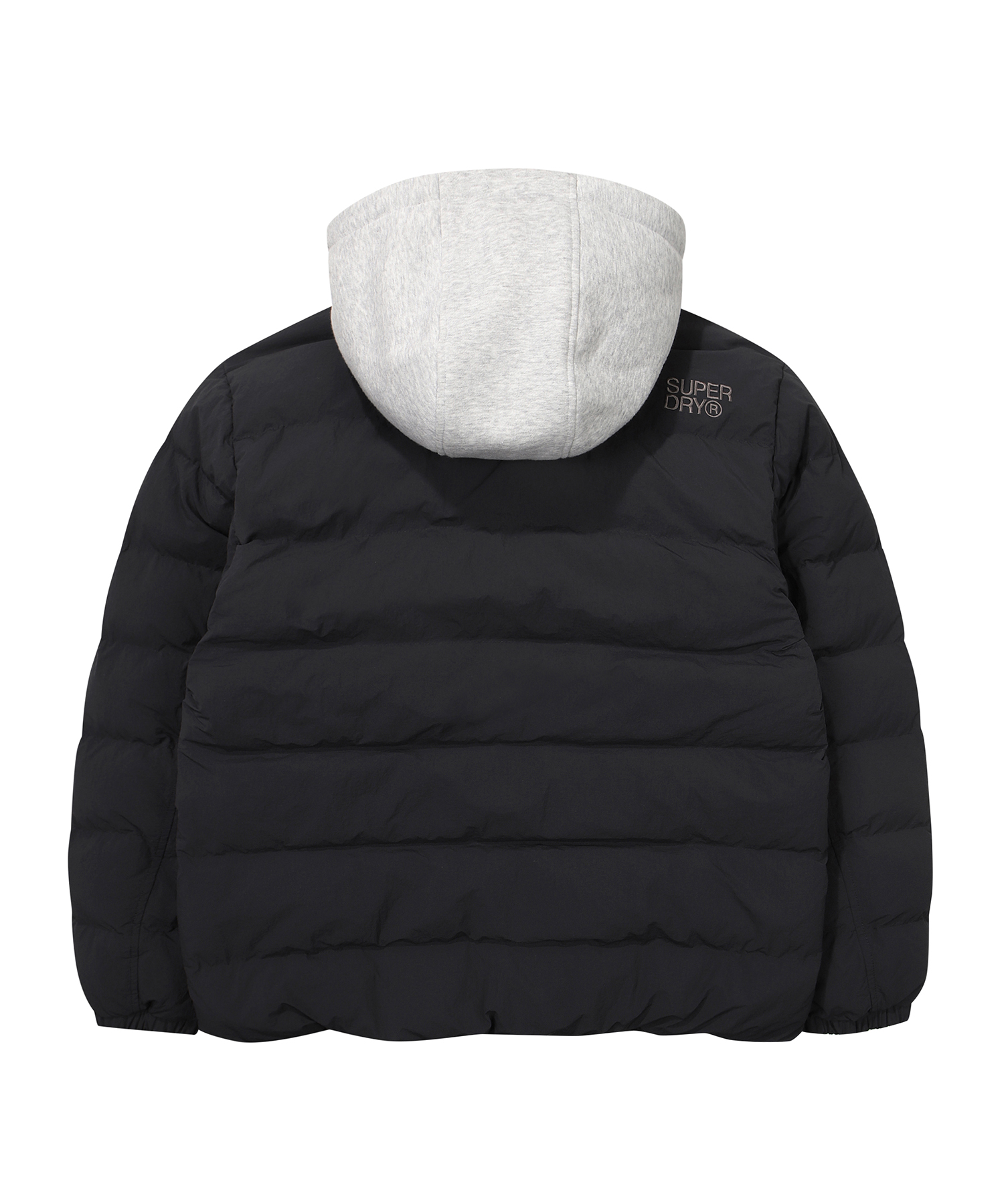 ESSENTIAL DETACHABLE HOOD JACKET BLACK SDUJPFO02 KBLK 2