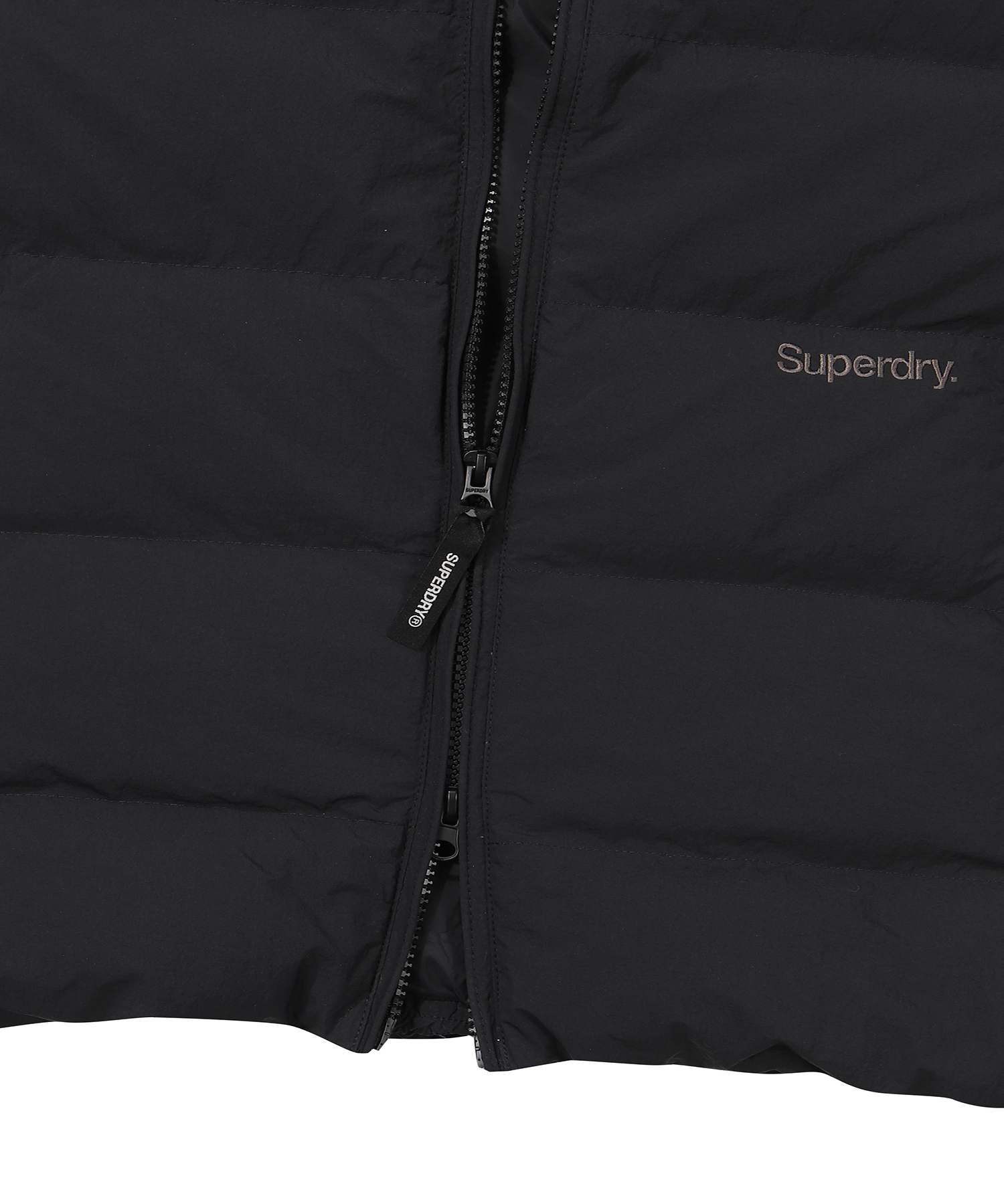 ESSENTIAL DETACHABLE HOOD JACKET BLACK SDUJPFO02 KBLK 5