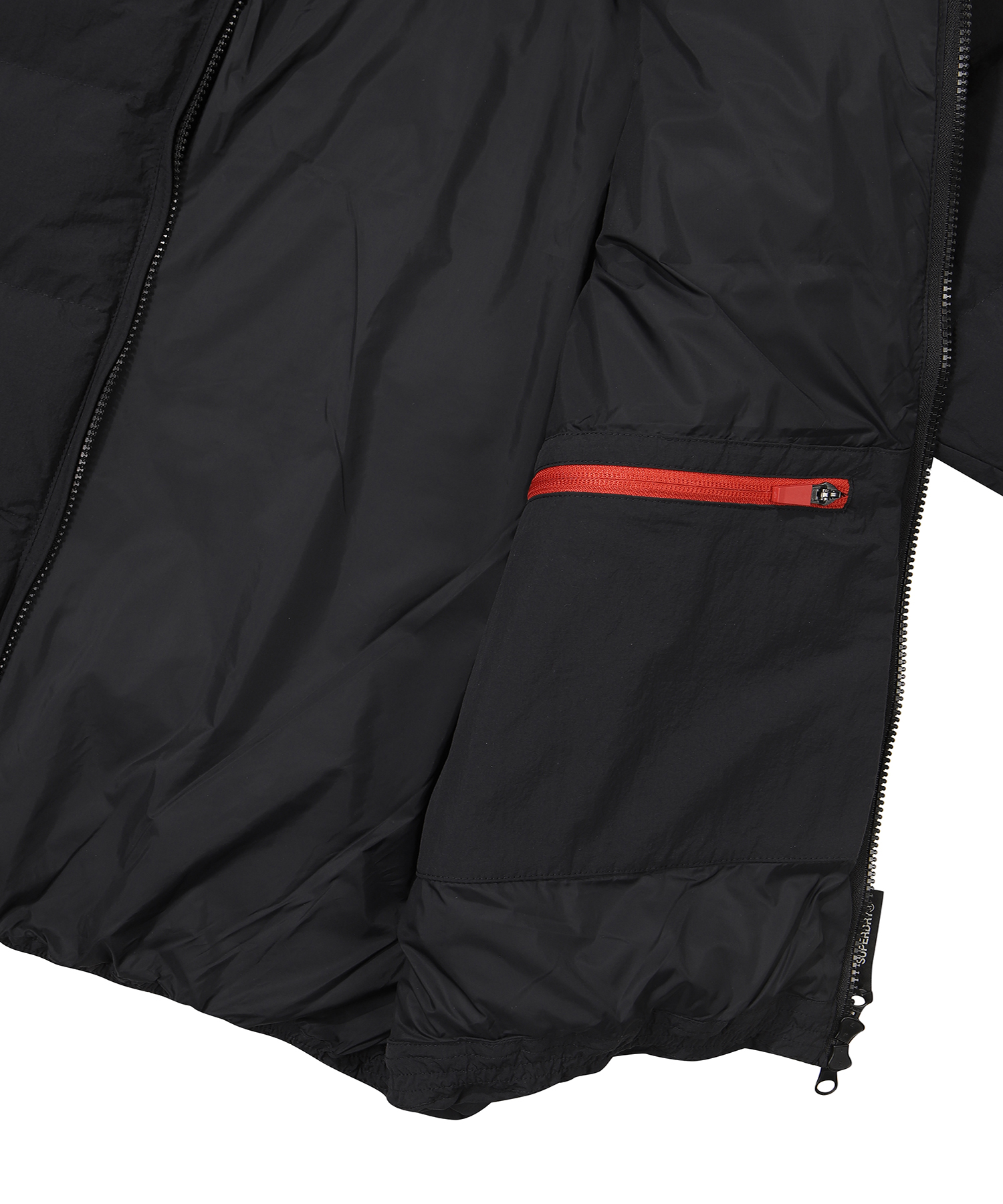ESSENTIAL DETACHABLE HOOD JACKET BLACK SDUJPFO02 KBLK 6
