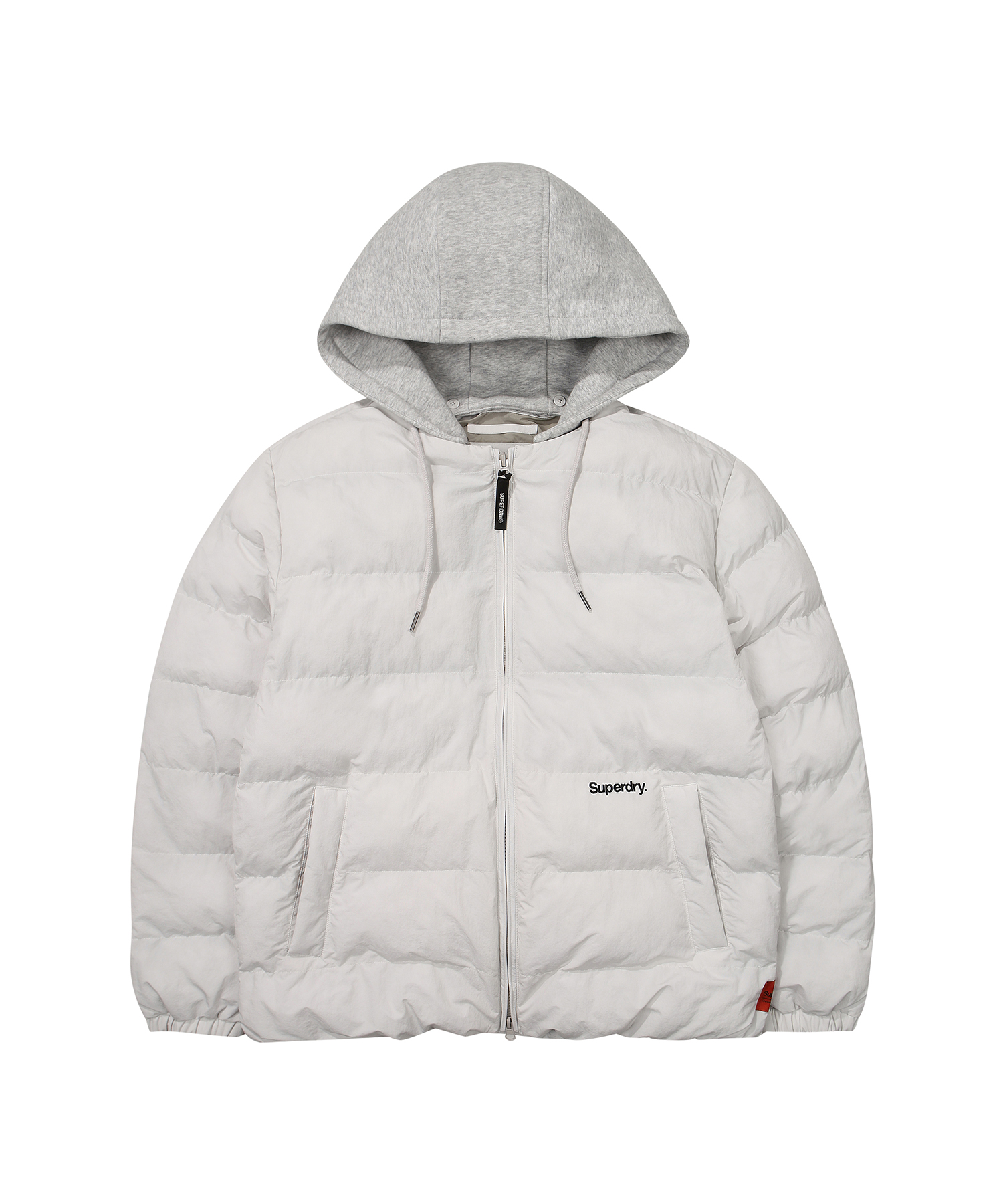ESSENTIAL DETACHABLE HOOD JACKET LGREY SDUJPFO02 KLGR 2