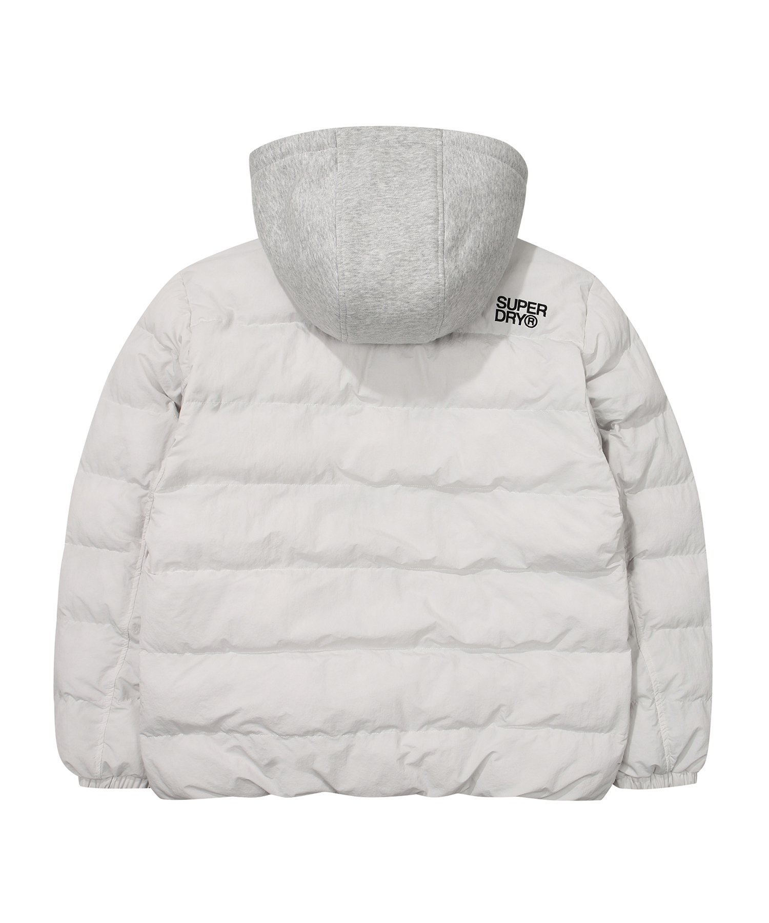 ESSENTIAL DETACHABLE HOOD JACKET LGREY SDUJPFO02 KLGR 3
