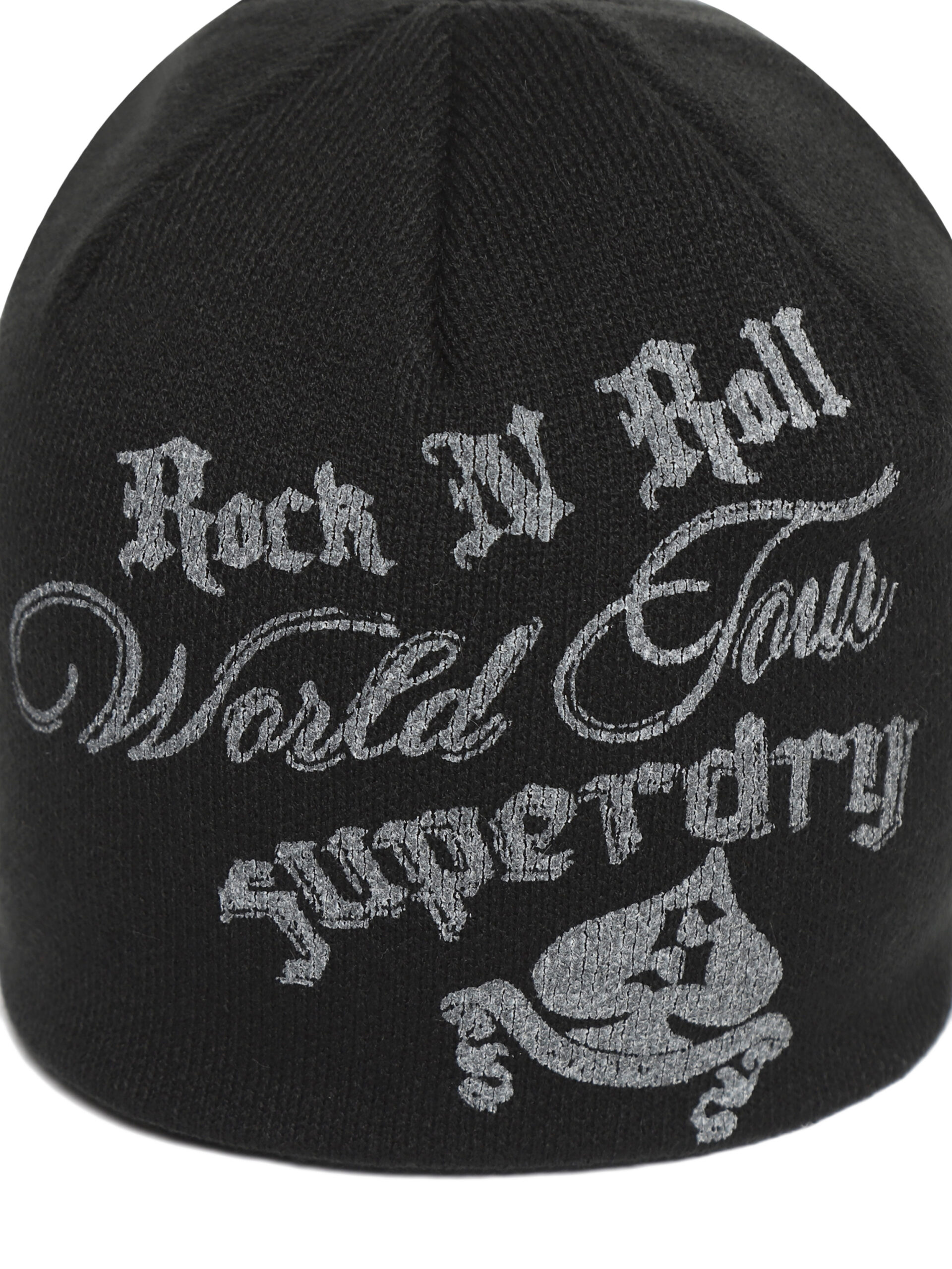 LOGO GRAPHIC BEANIE BLACK SDUBEFO03 KBLK 4