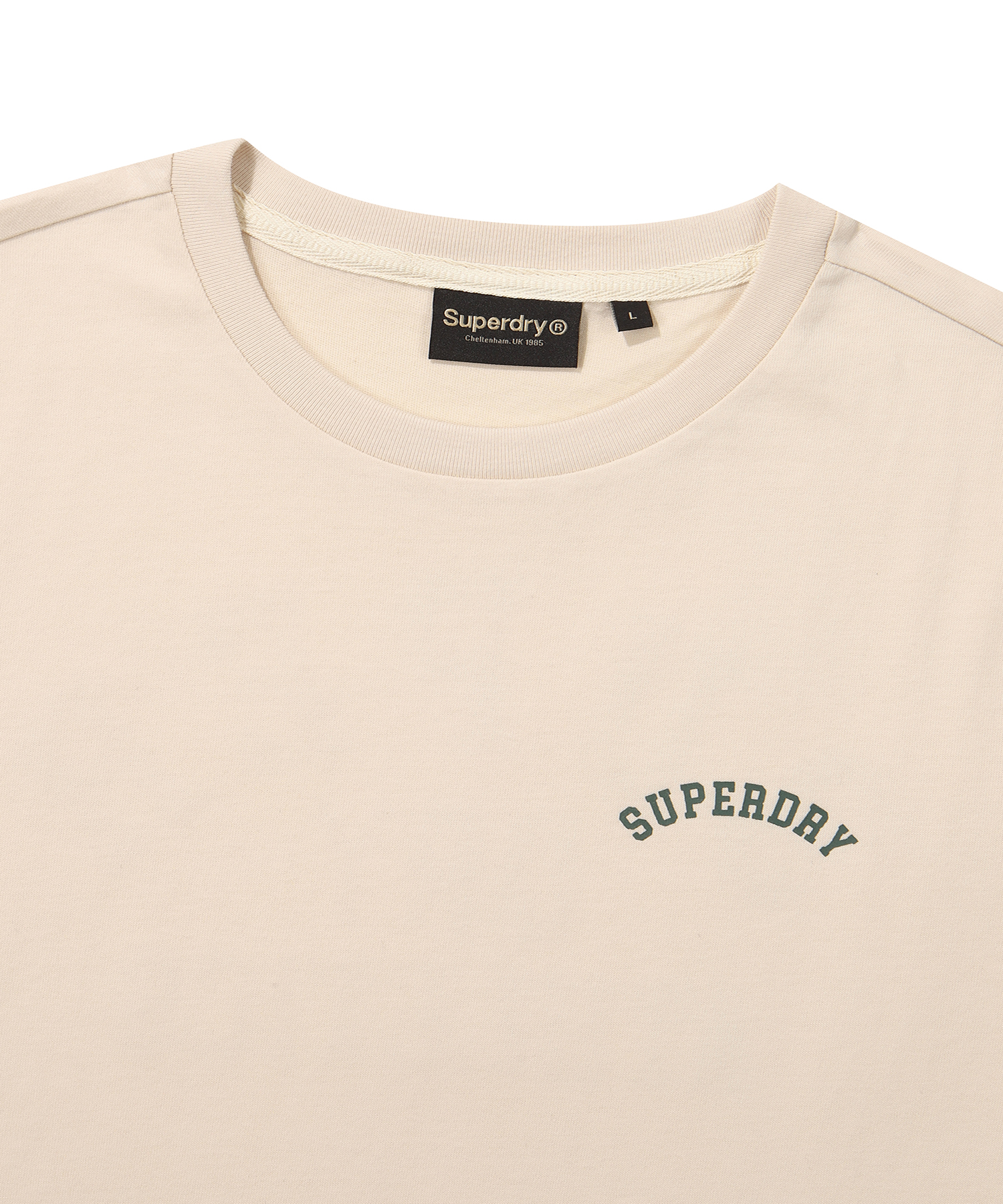 MUSCLE FIT ATHLETICS HALF T SHIRTS BEIGE SDUSHDO44 KBEG 3