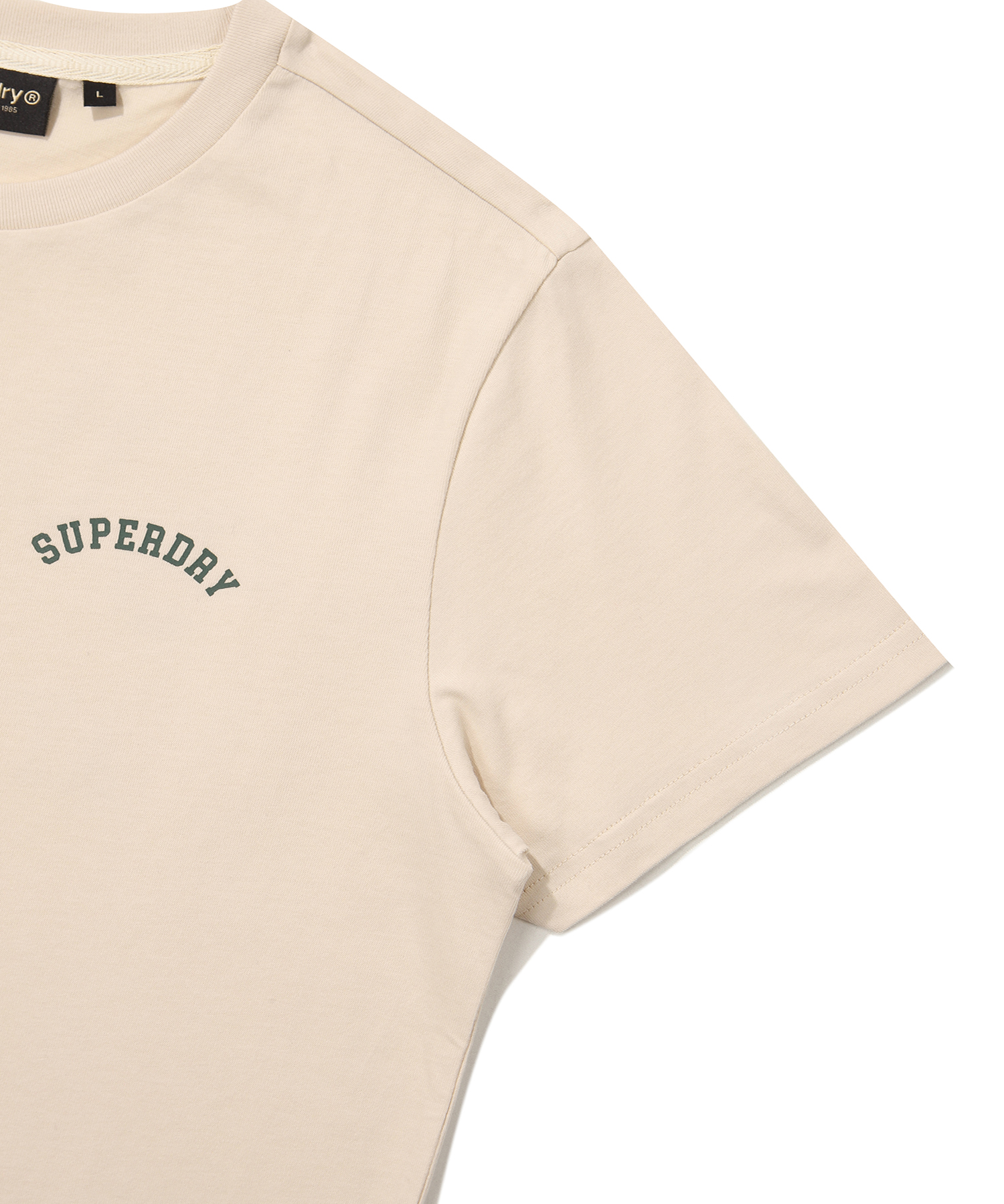 MUSCLE FIT ATHLETICS HALF T SHIRTS BEIGE SDUSHDO44 KBEG 4