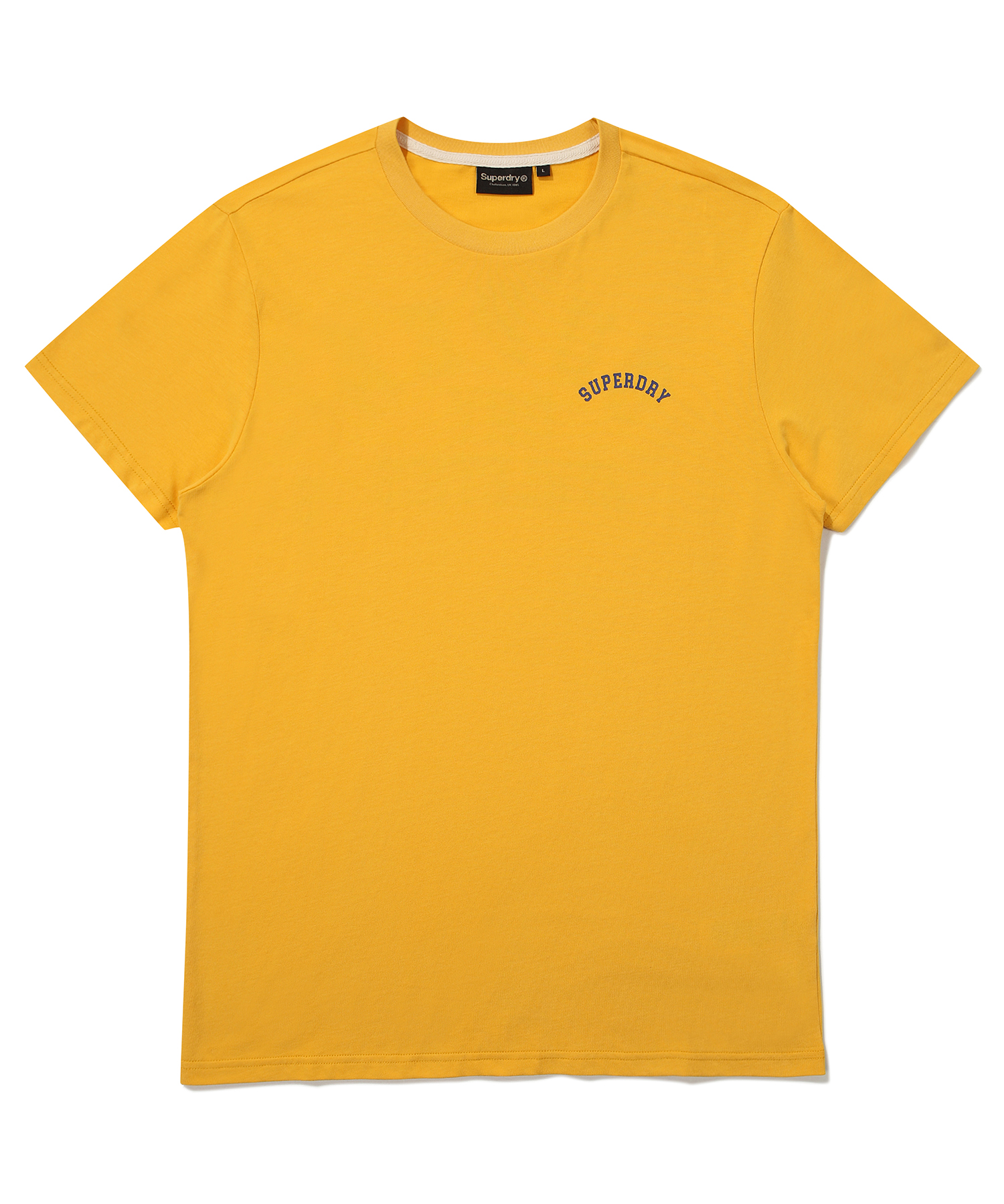 MUSCLE FIT ATHLETICS HALF T SHIRTS YELLOW SDUSHDO44 KYEL 1