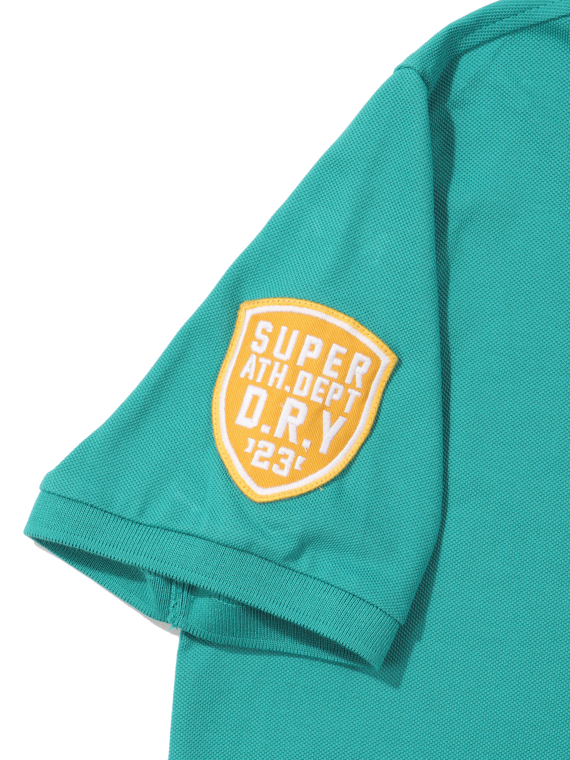 MUSCLE FIT ATHLETICS POLO SHIRTS L GREEN SDMSCDO04 KLGN 4