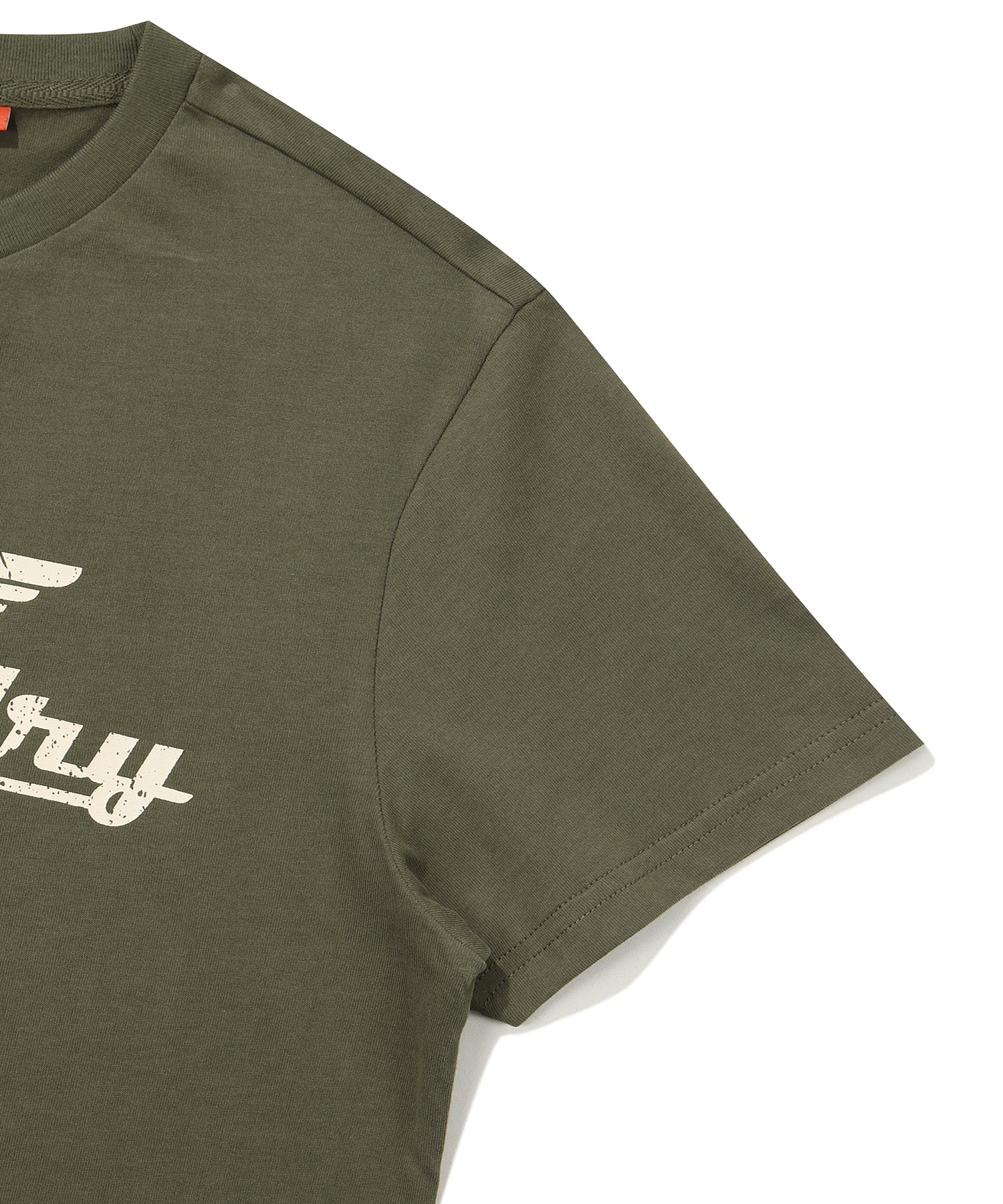 MUSCLE FIT MOTOR HALF T SHIRTS KHAKI SDUSHDO25 KKHK 4