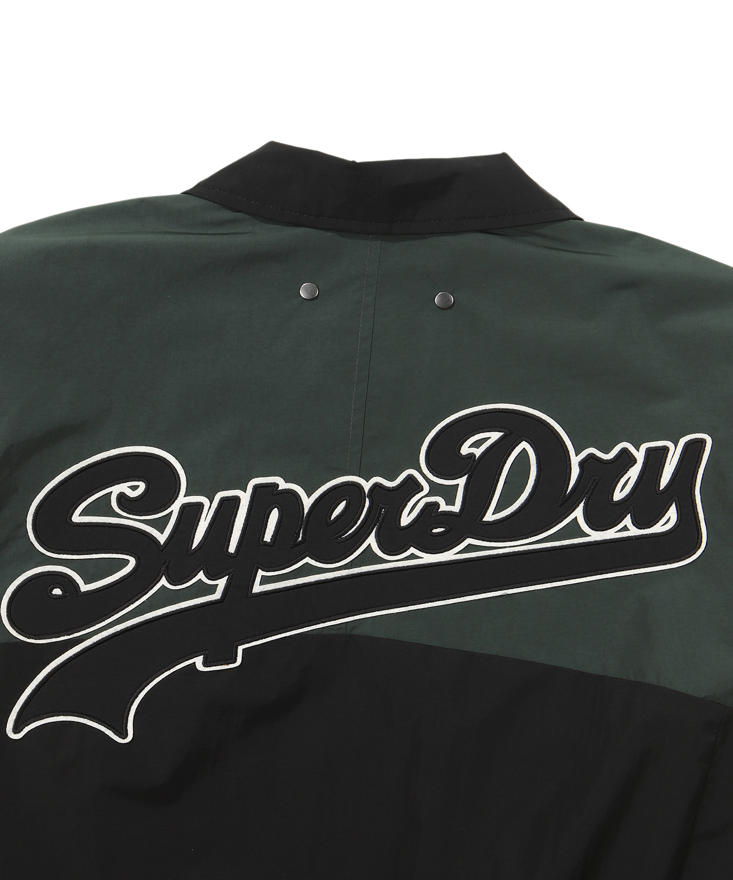 NYLON COLOR BLOCK FLIGHT JACKET BLACK SDUJWDO08 KBLK 6