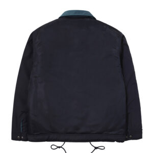 NYLON COLOUR BLOCK PADDING JACKET NAVY SDUJPFO05 KNVY 2