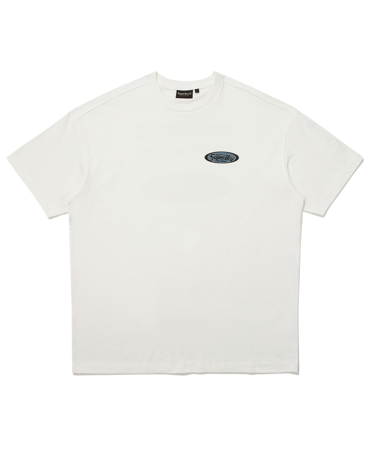 OVER FIT MOTOR CLUBE HALF T SHIRTS IVORY SDUSHDO29 KIVR 1