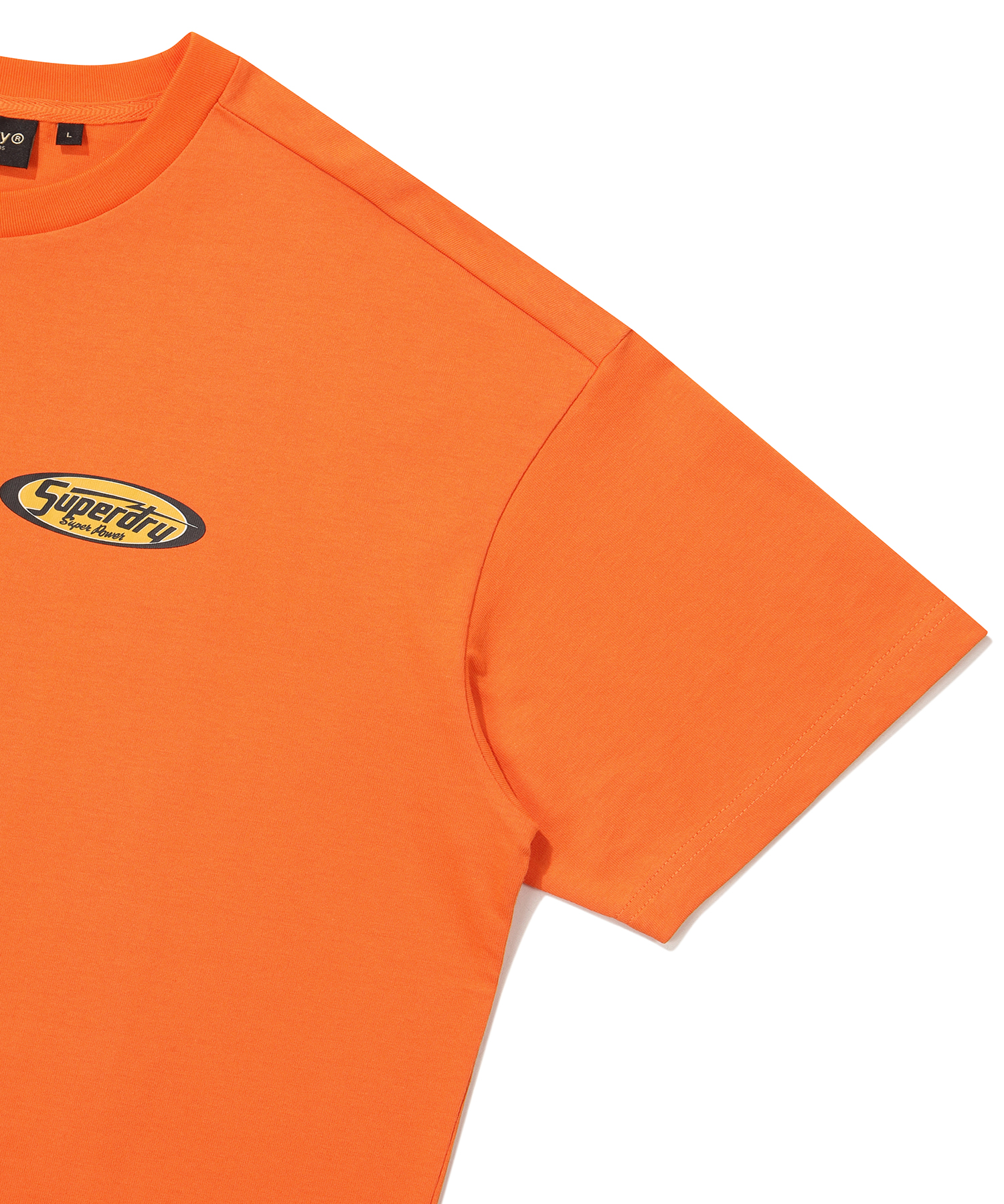 OVER FIT MOTOR CLUBE HALF T SHIRTS ORANGE SDUSHDO29 KORG 4
