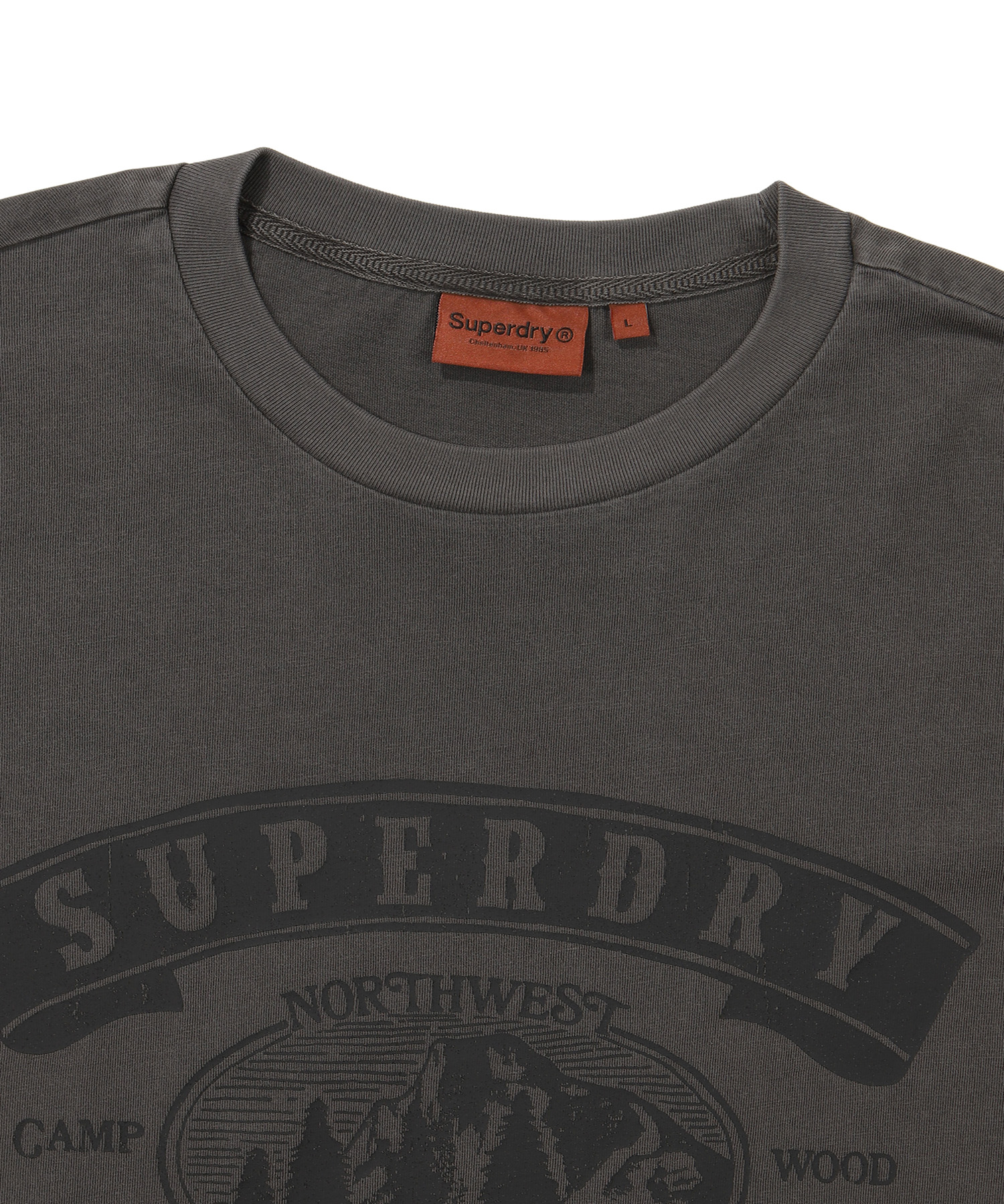 OVER FIT NORTHWEST HALF T SHIRTS CHARCOAL SDUSHDO17 KCHL 1.3