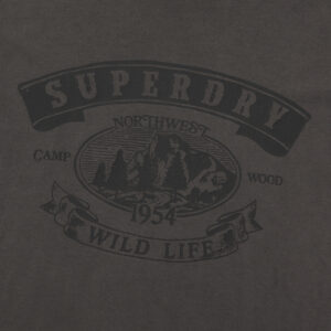 OVER FIT NORTHWEST HALF T SHIRTS CHARCOAL SDUSHDO17 KCHL 4