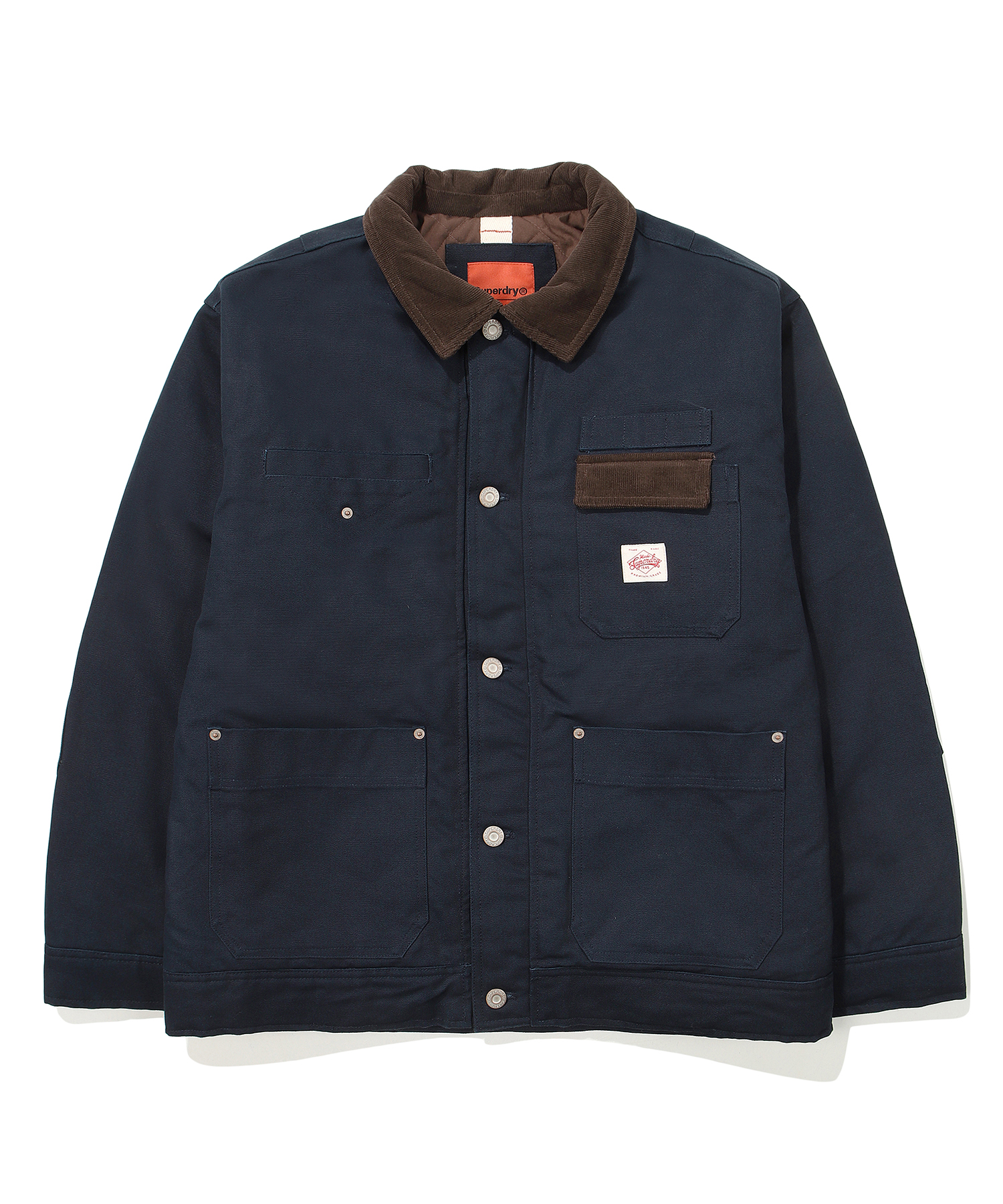 PADDED HUNTING JACKET NAVY SDMJPFO08 KNVY 2