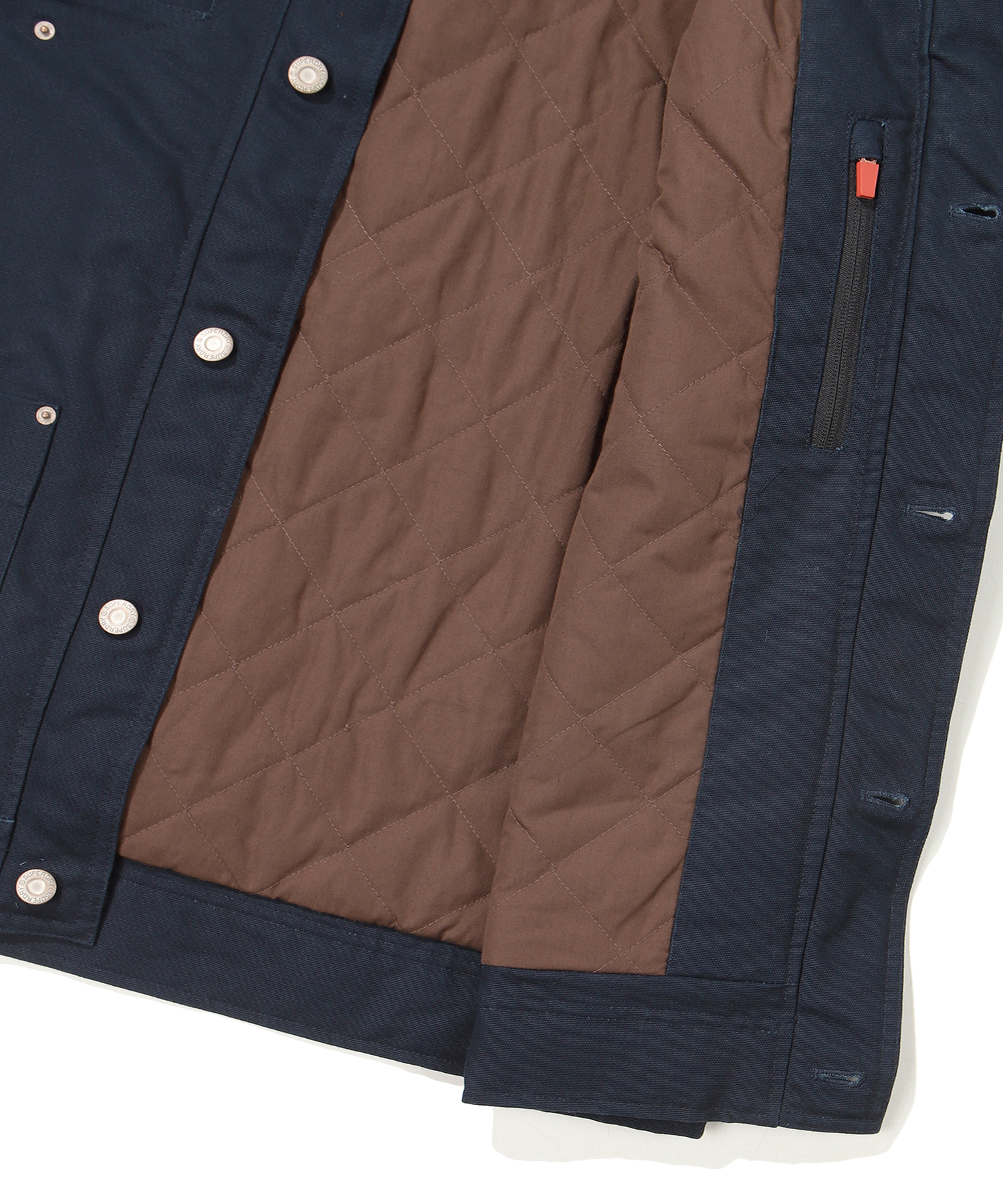 PADDED HUNTING JACKET NAVY SDMJPFO08 KNVY 6