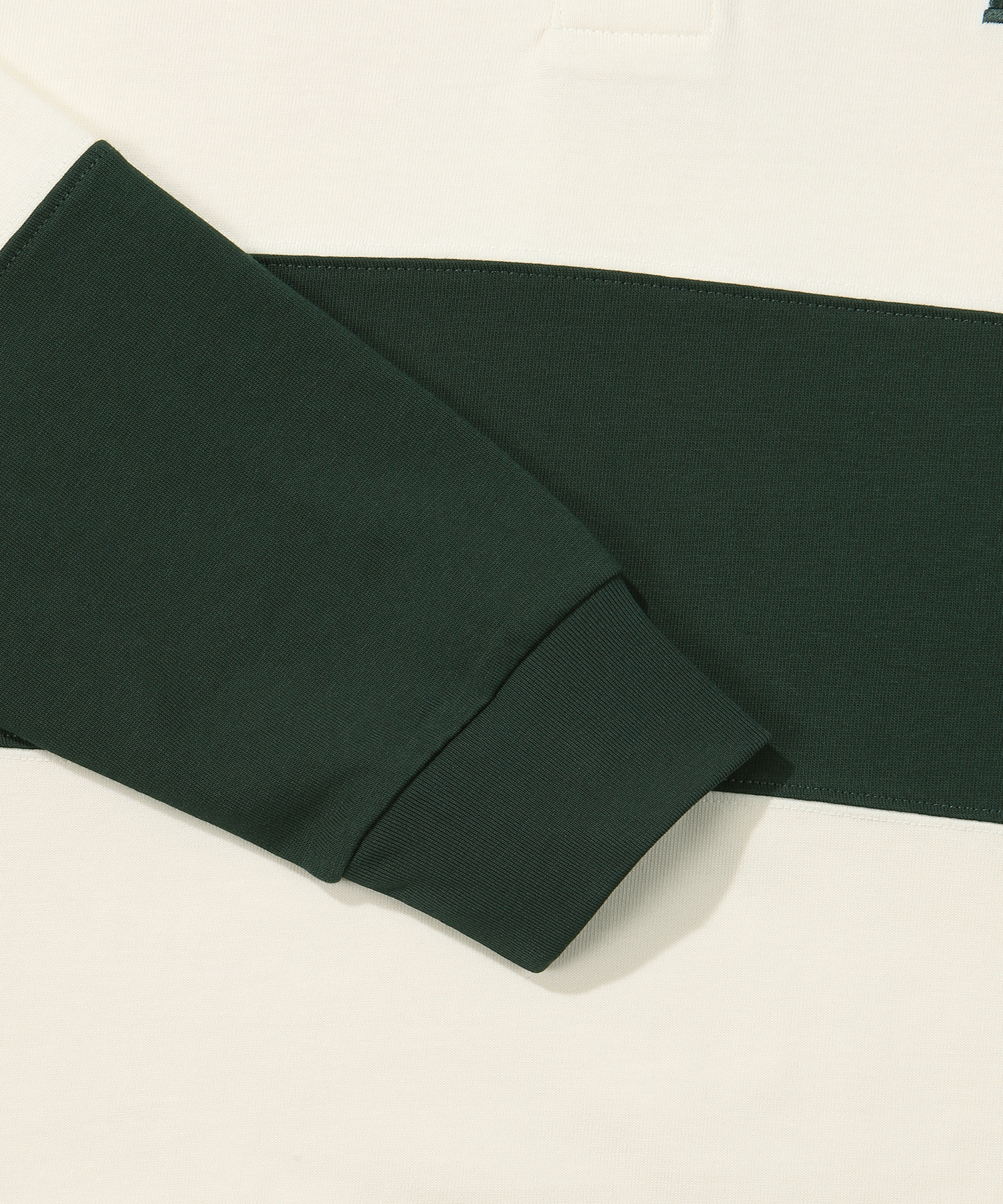 PATCHWORK STRIPECOLLAR LONG SLEEVE HUNTER SDUTCDO01 KHNT 5