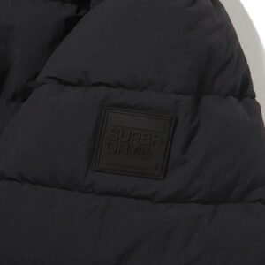 PUFFER HOODED JACKET BLACK SDMJPFO01 KBLK 5