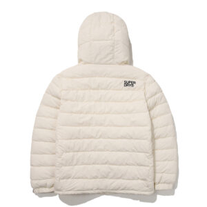 PUFFER HOODED JACKET IVORY SDMJPFO01 KIVR 2
