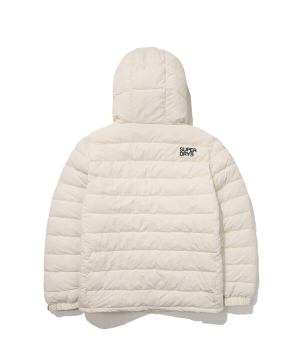 PUFFER HOODED JACKET IVORY SDMJPFO01 KIVR 2