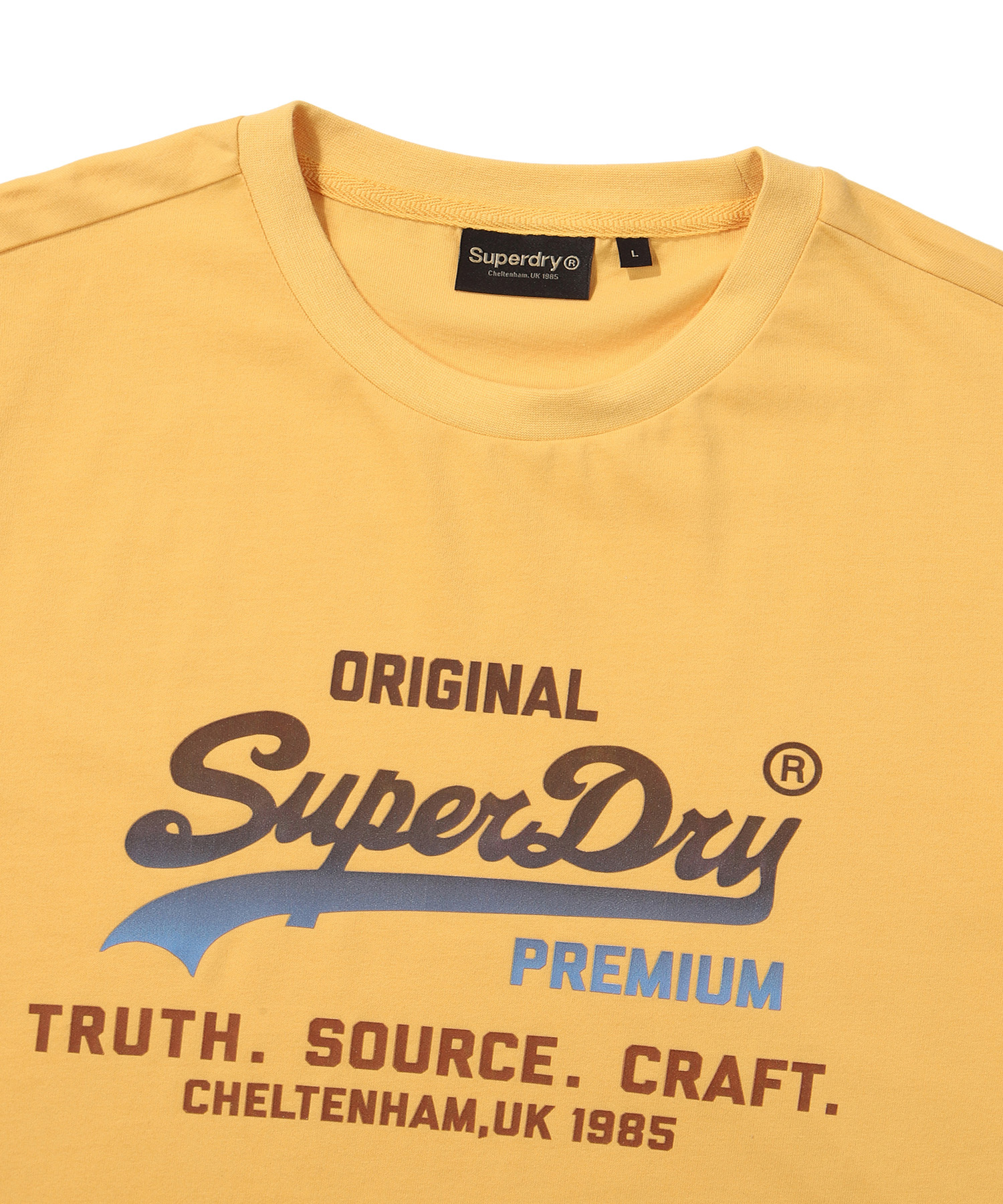 REGULAR FIT 1985 HALF T SHIRTS 1 MUSTARD SDUSHDO02 KMTD 3