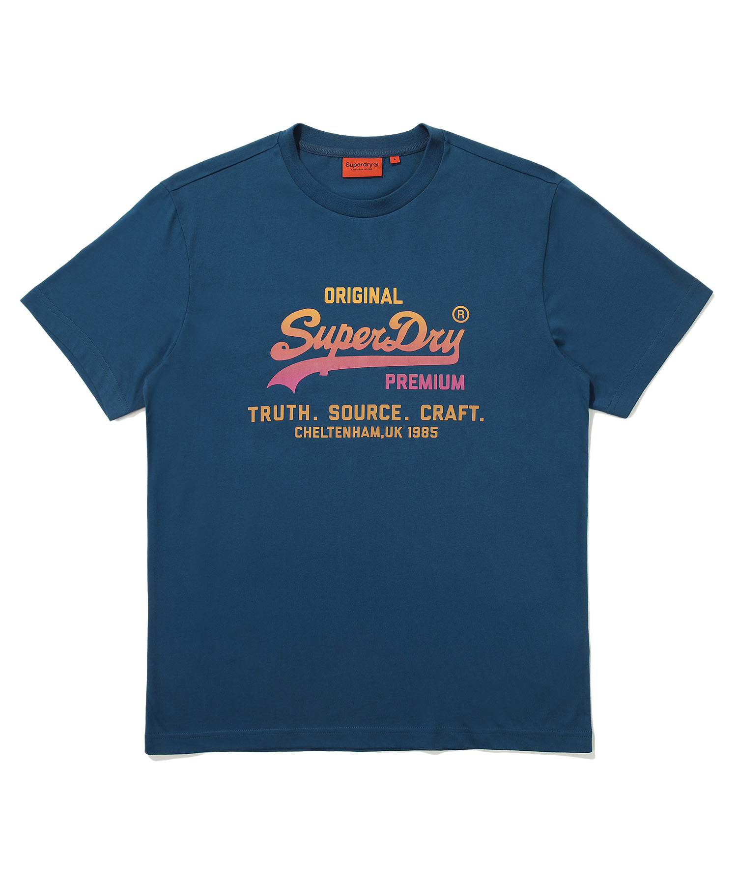 REGULAR FIT 1985 HALF T SHIRTS 1 TEAL GREEN SDUSHDO02 KTGN 1