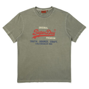 REGULAR FIT 1985 HALF T SHIRTS KHAKI SDUSHDO01 KKHK 1