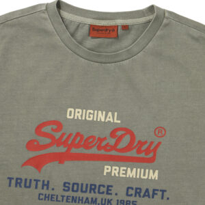 REGULAR FIT 1985 HALF T SHIRTS KHAKI SDUSHDO01 KKHK 3