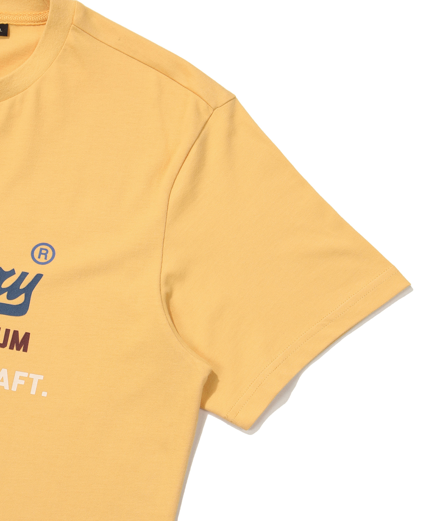 REGULAR FIT 1985 HALF T SHIRTS MUSTARD SDUSHDO01MTD 4