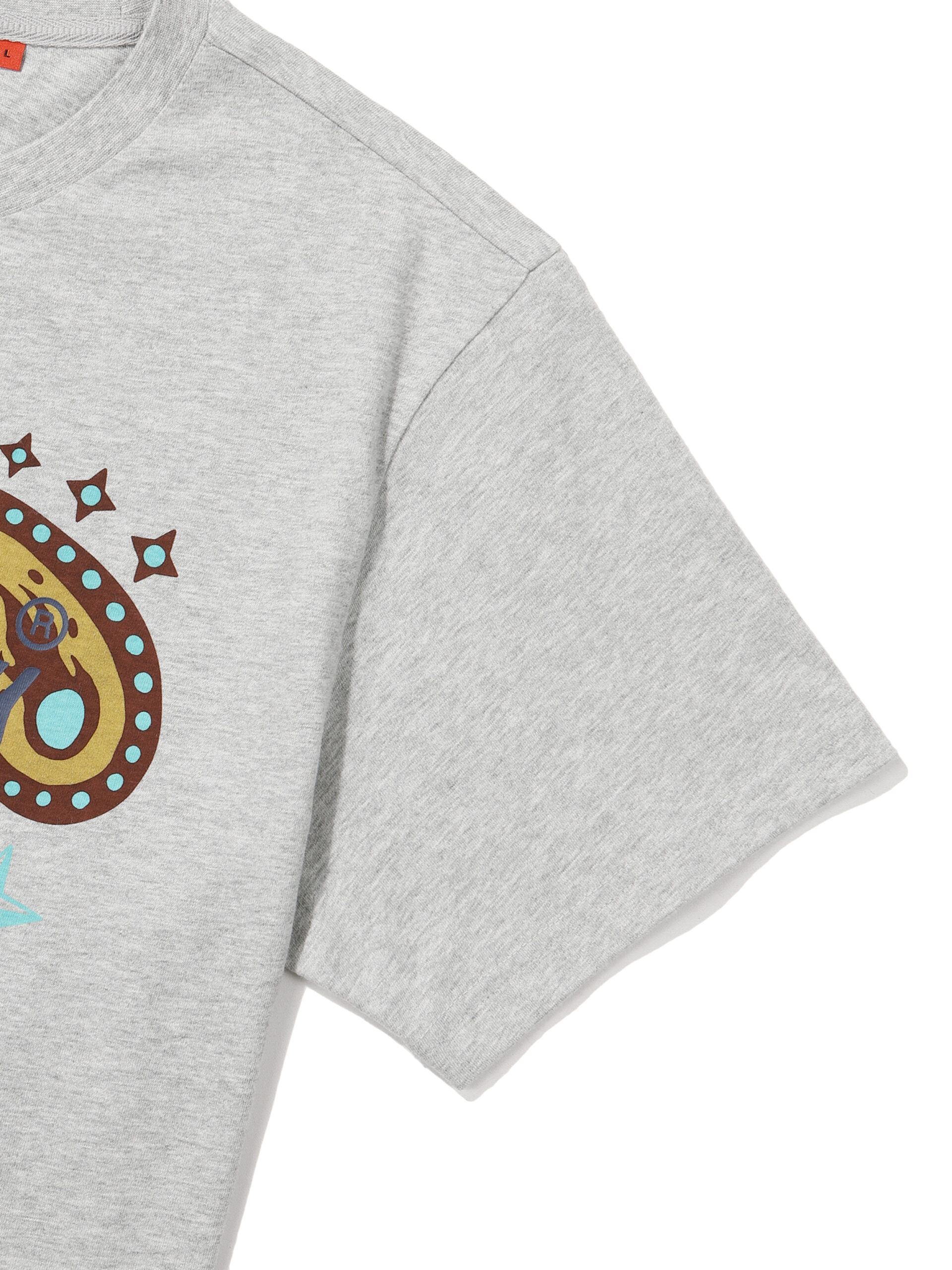 REGULAR FIT 1985 PAISLEY HALF T SHIRTS M.GREY SDUSHDO06MGR 5