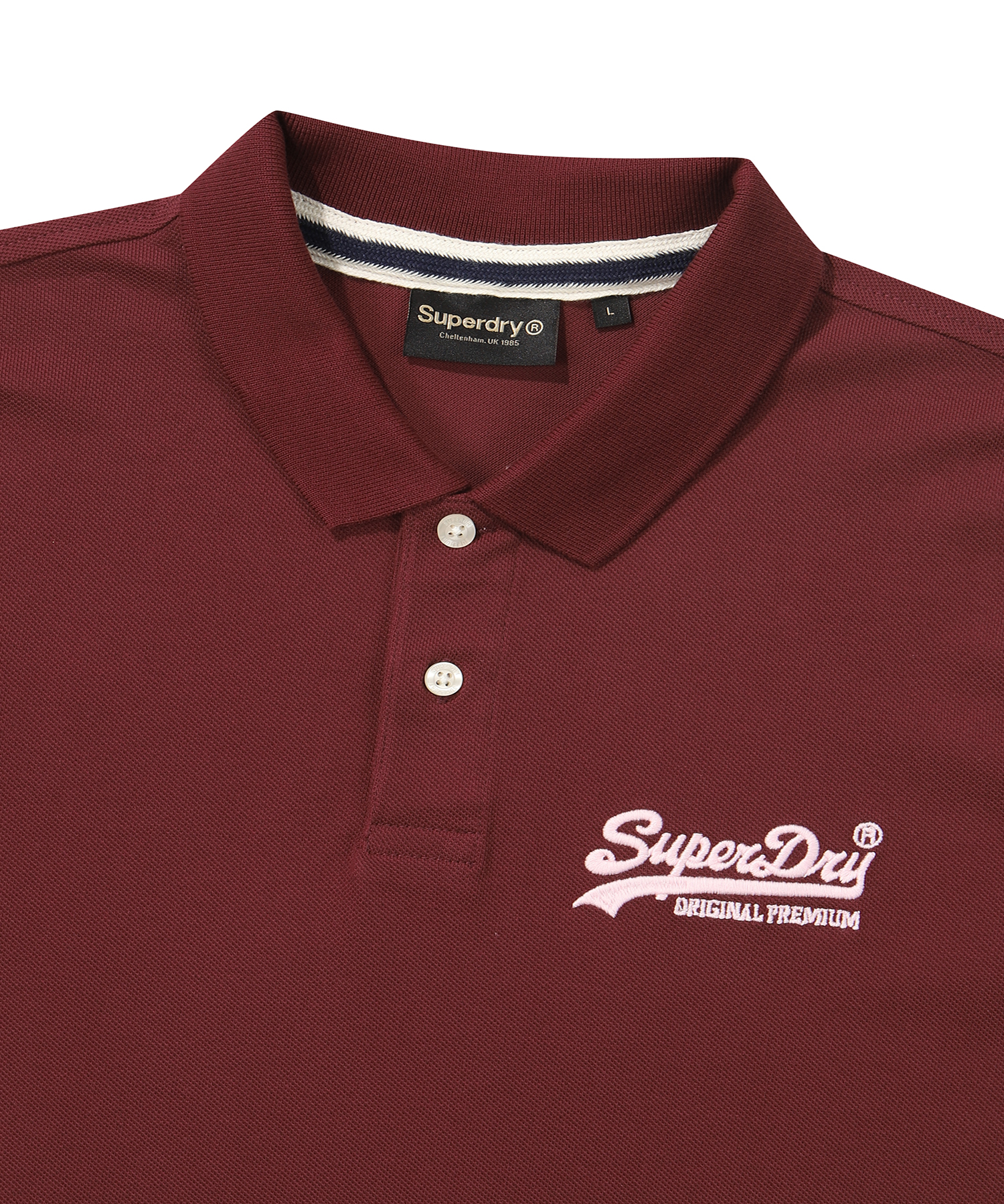 REGULAR FIT CLASSIC POLO SHIRTS BURGUNDY SDMSCDO01 KBGD 3