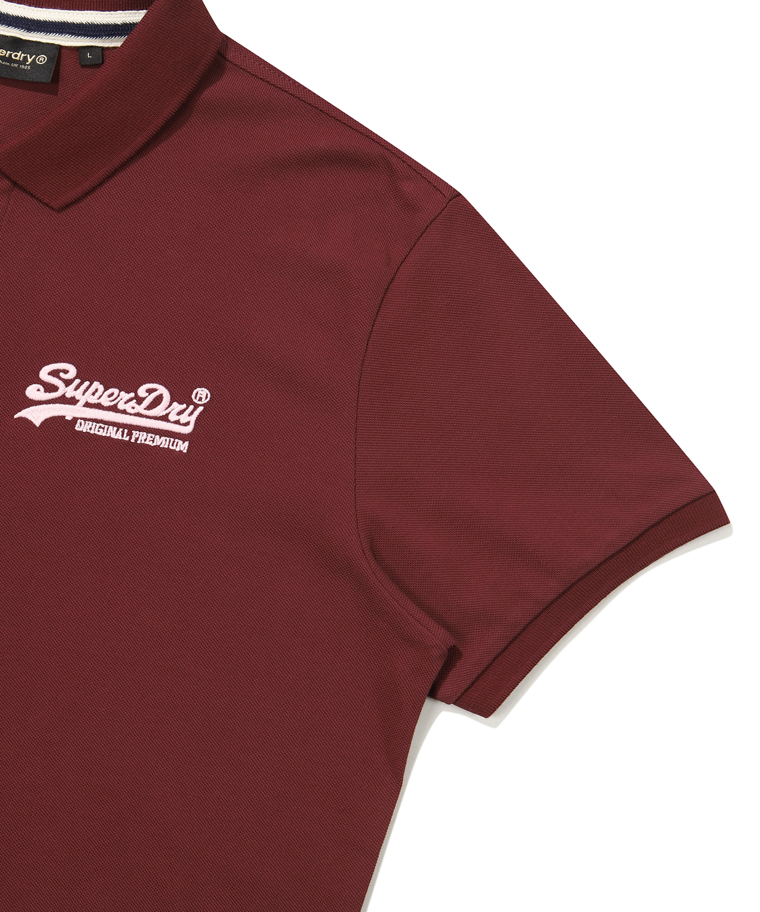 REGULAR FIT CLASSIC POLO SHIRTS BURGUNDY SDMSCDO01 KBGD 4