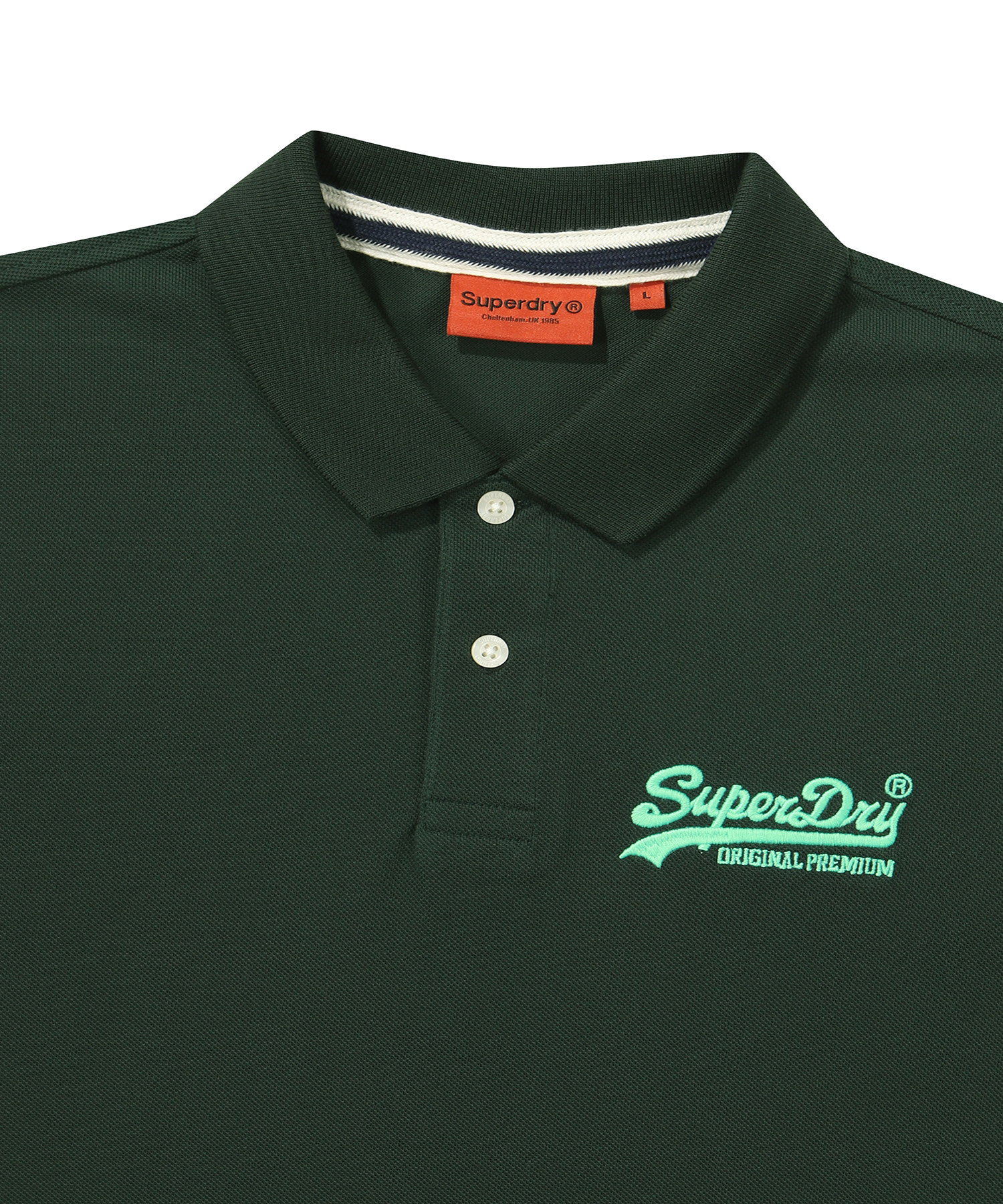 REGULAR FIT CLASSIC POLO SHIRTS GREEN SDMSCDO01 KGRN 3