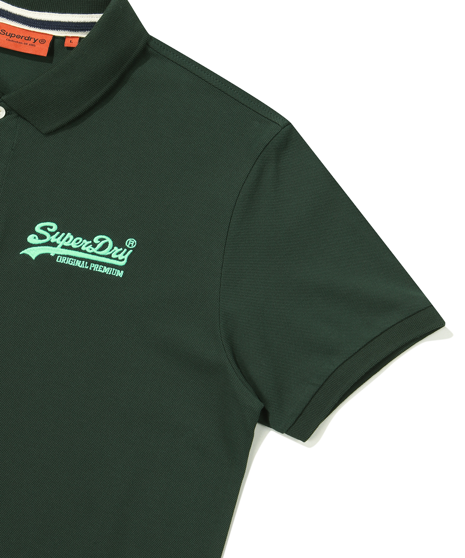 REGULAR FIT CLASSIC POLO SHIRTS GREEN SDMSCDO01 KGRN 4