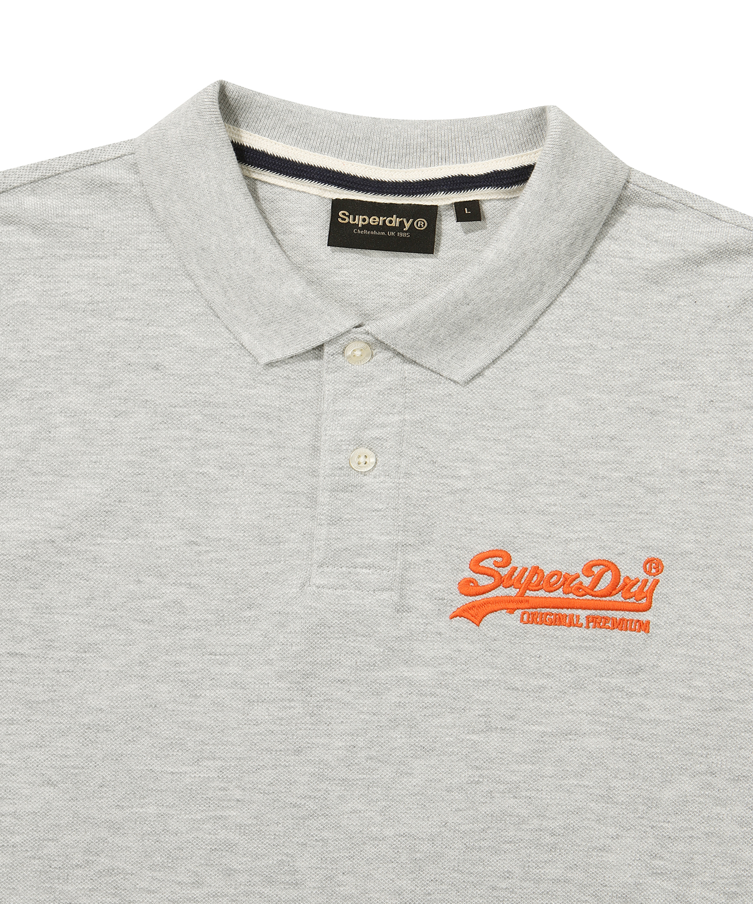 REGULAR FIT CLASSIC POLO SHIRTS L GREY SDMSCDO01 KLGR 3
