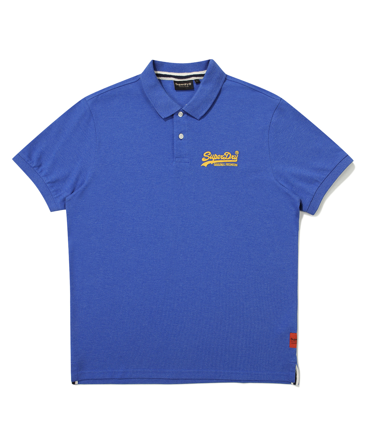 REGULAR FIT CLASSIC POLO SHIRTS M BLUE SDMSCDO01 KMBL 1