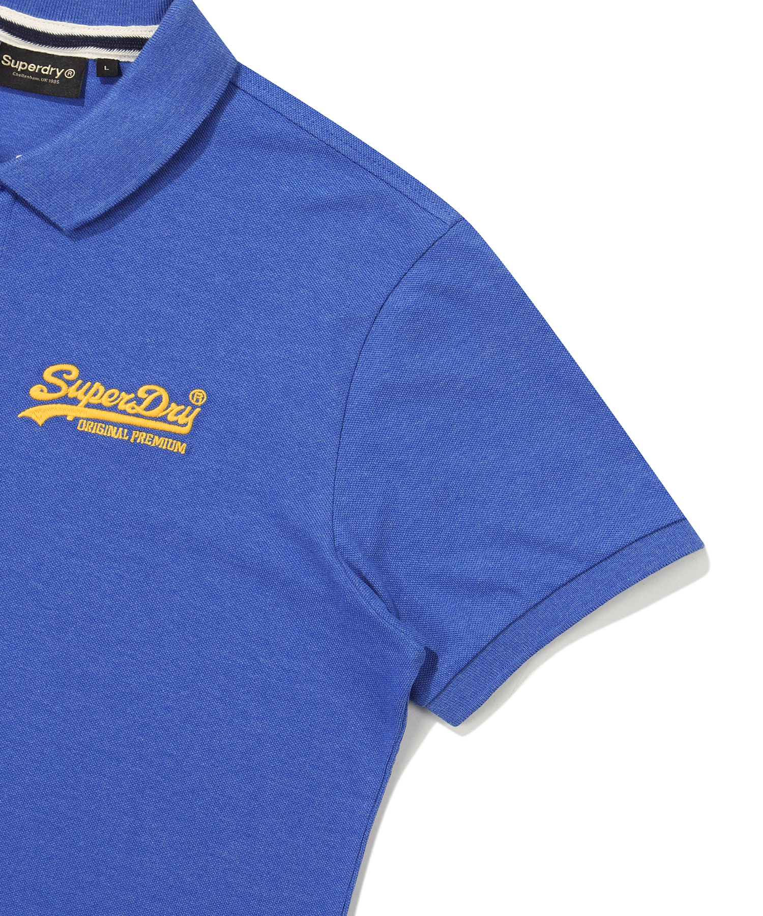 REGULAR FIT CLASSIC POLO SHIRTS M BLUE SDMSCDO01 KMBL 4